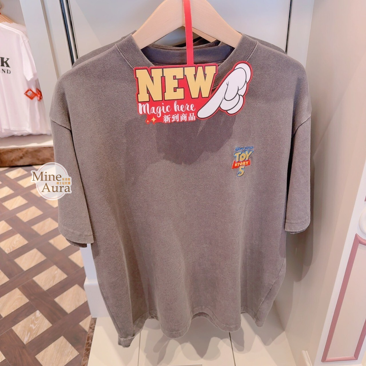 玩具總動員5 經典角色 仿舊 上衣 短T 玩具總動員 Toy Story -香港迪士尼樂園