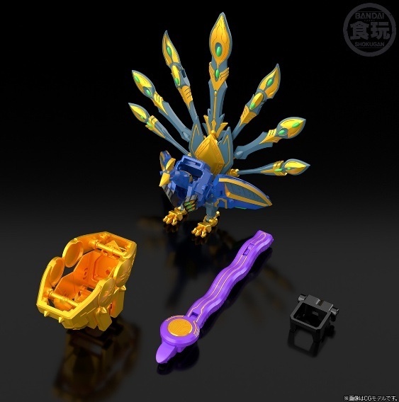 [PRE-ORDER] [SHOKUGAN MODELING PROJECT] POWER ANIMAL SERIES EXTRA GAOPEACOCK & GAOCOBRA