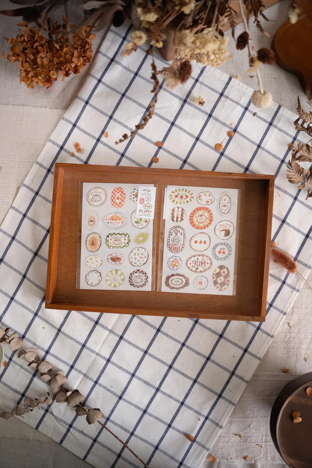sho 小确幸．Plates 轉印貼紙