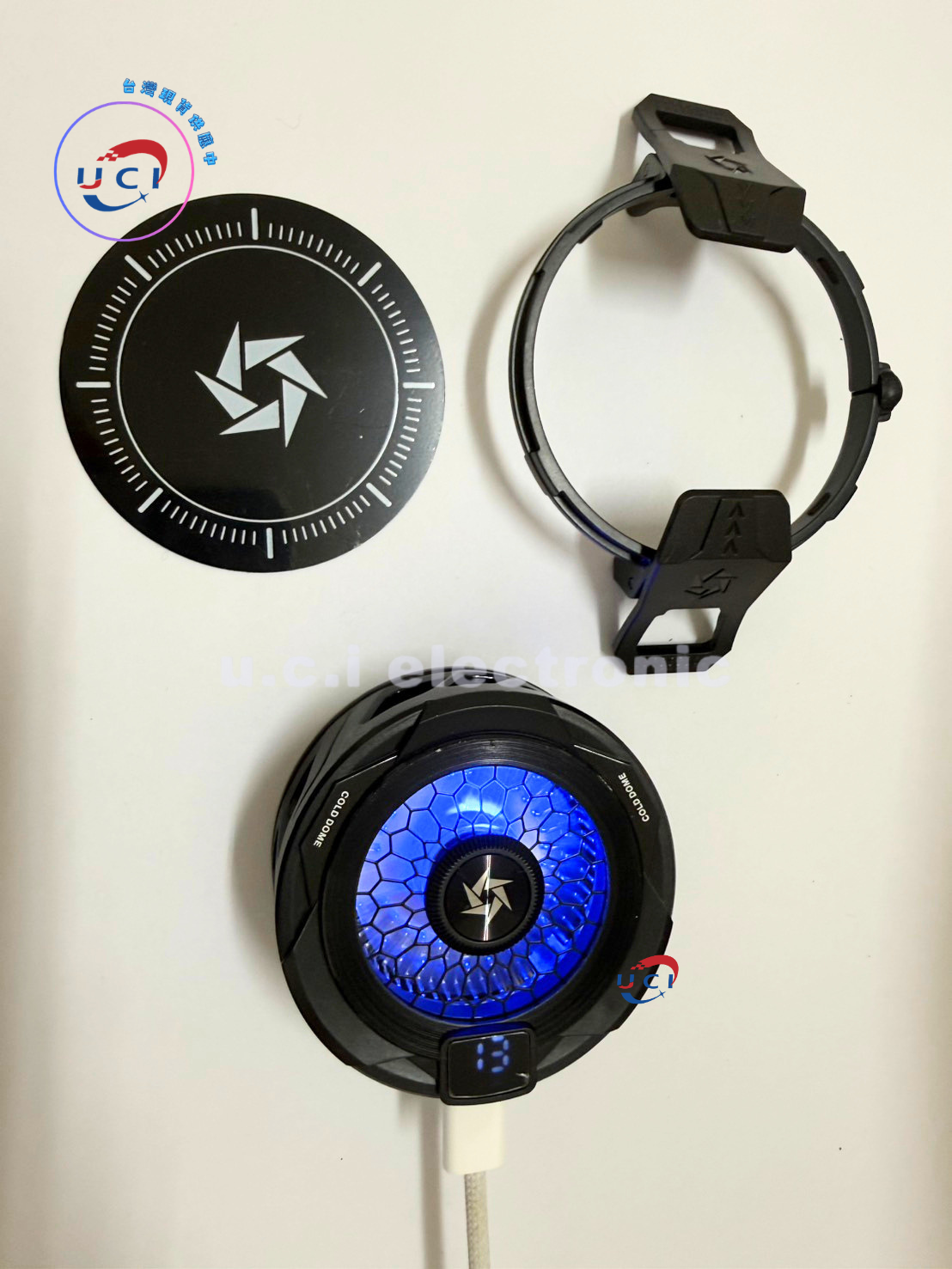 【UCI電子】半導體手機散熱器 靜音 磁吸 5V3A TYPE-C