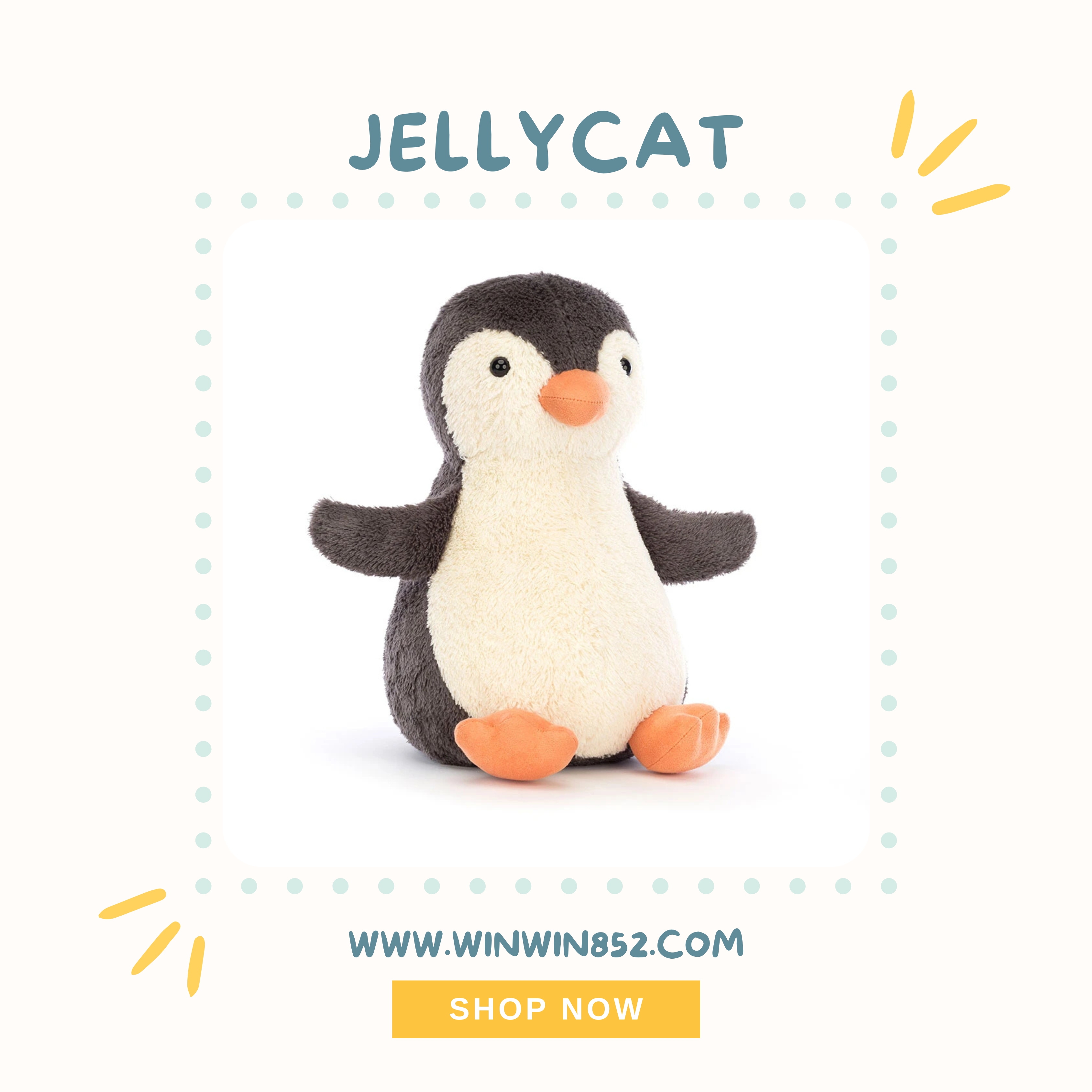 Jellycat Peanut Penguin Large