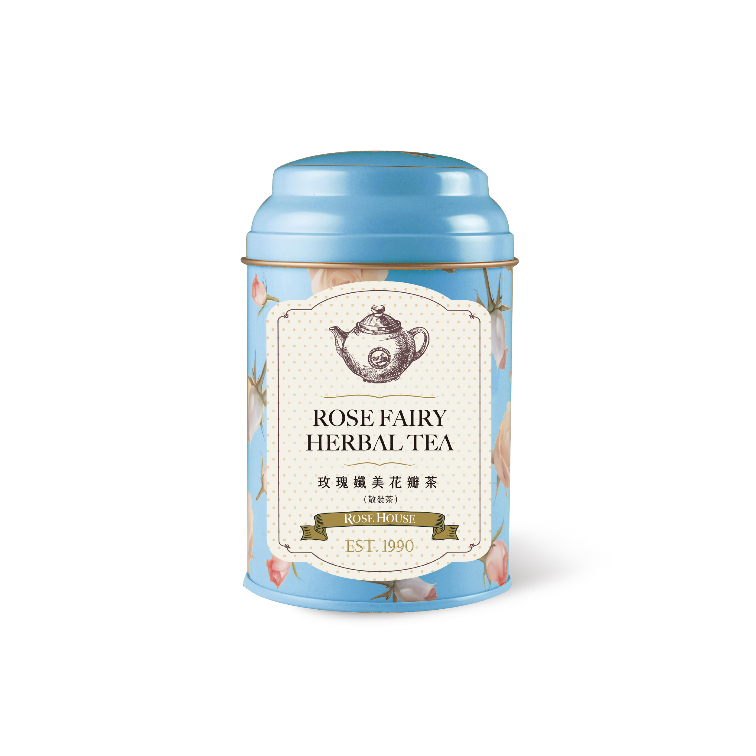 玫瑰孅美花瓣茶 30g / 罐