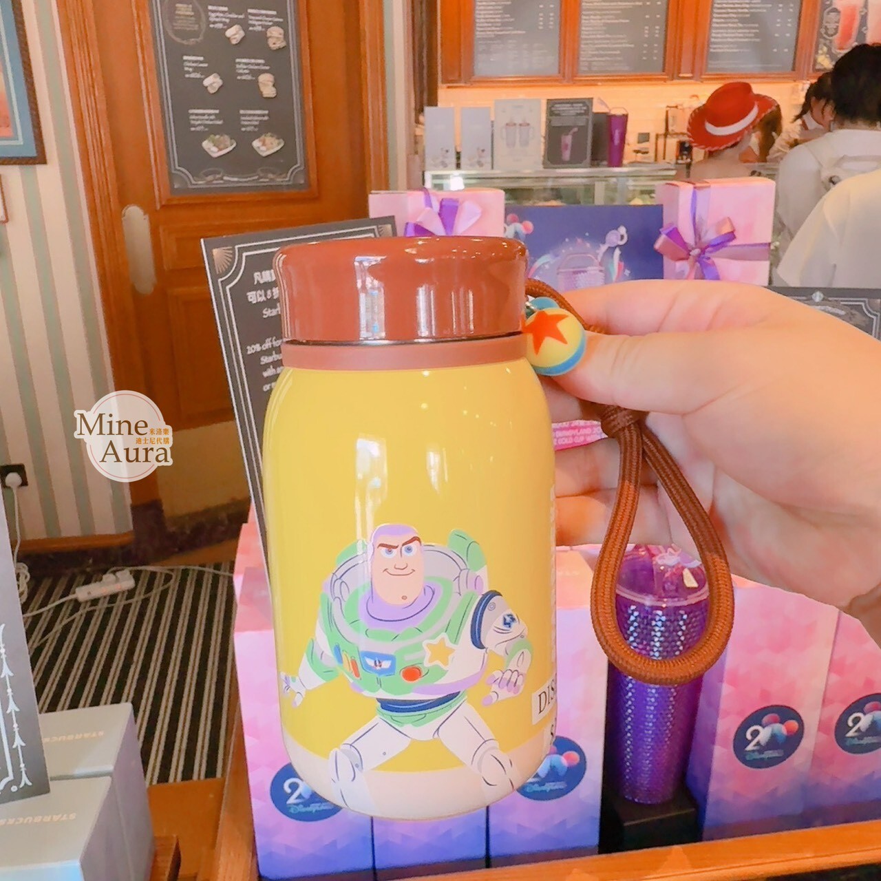 星巴克 Starbucks 樂園限定 玩具總動員 Toy Story 圖案 不鏽鋼 保溫瓶 水壺 -香港迪士尼樂園
