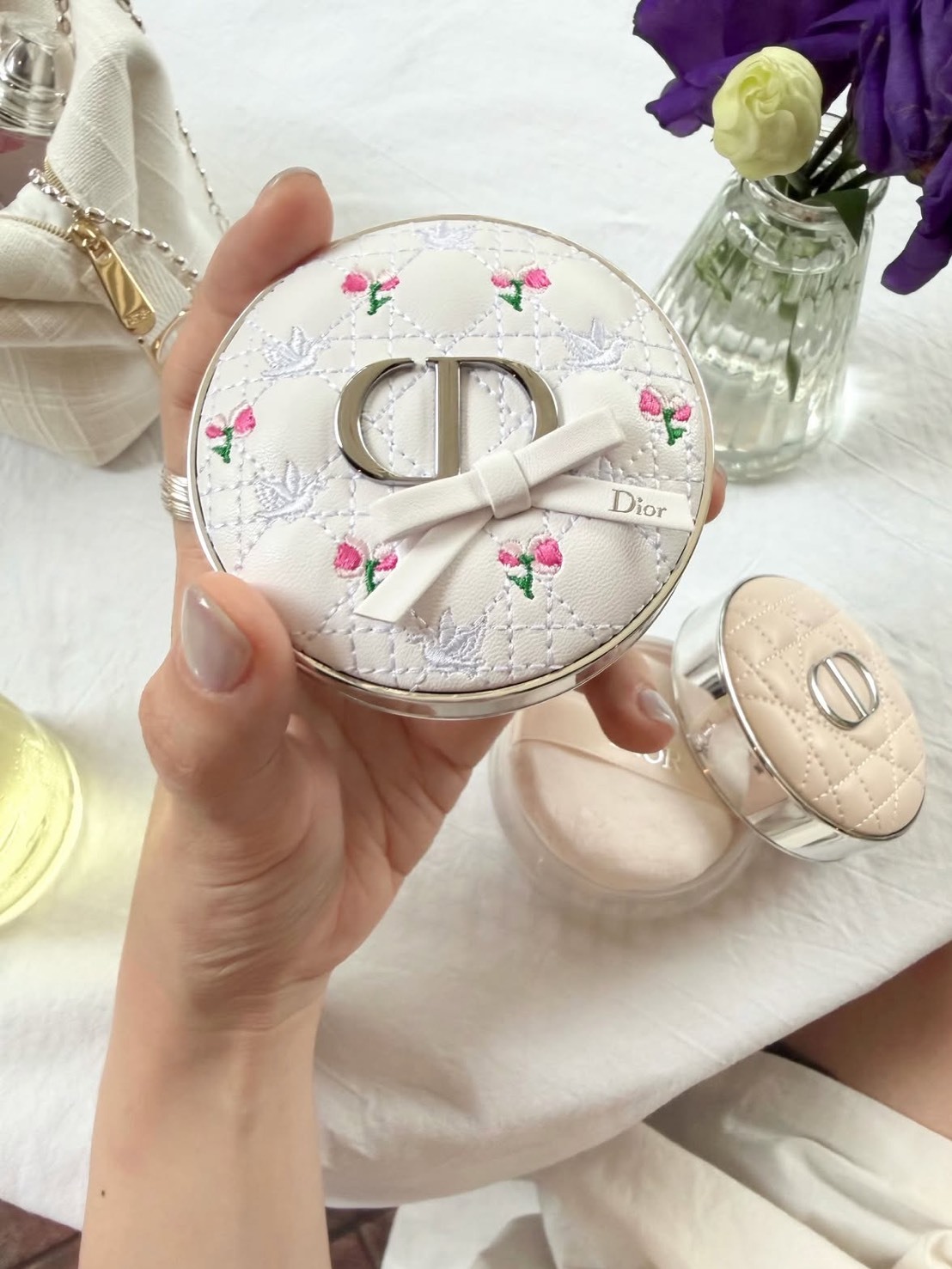 DIOR 2026 限定 蝴蝶結系列 超完美 氣墊 外殼
