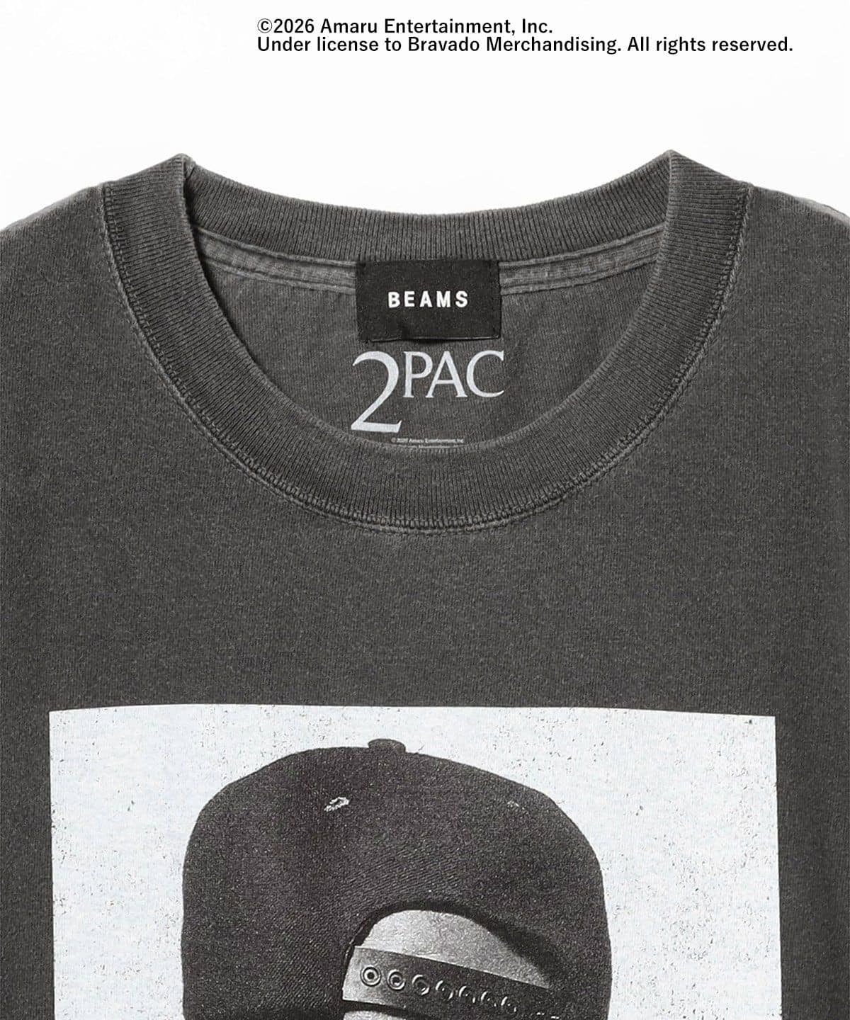 🇯🇵 BEAMS GOOD ROCK SPEED / TUPAC T-shirt② 黑灰 2PAC 照片印花T 短T 短袖 / 預購