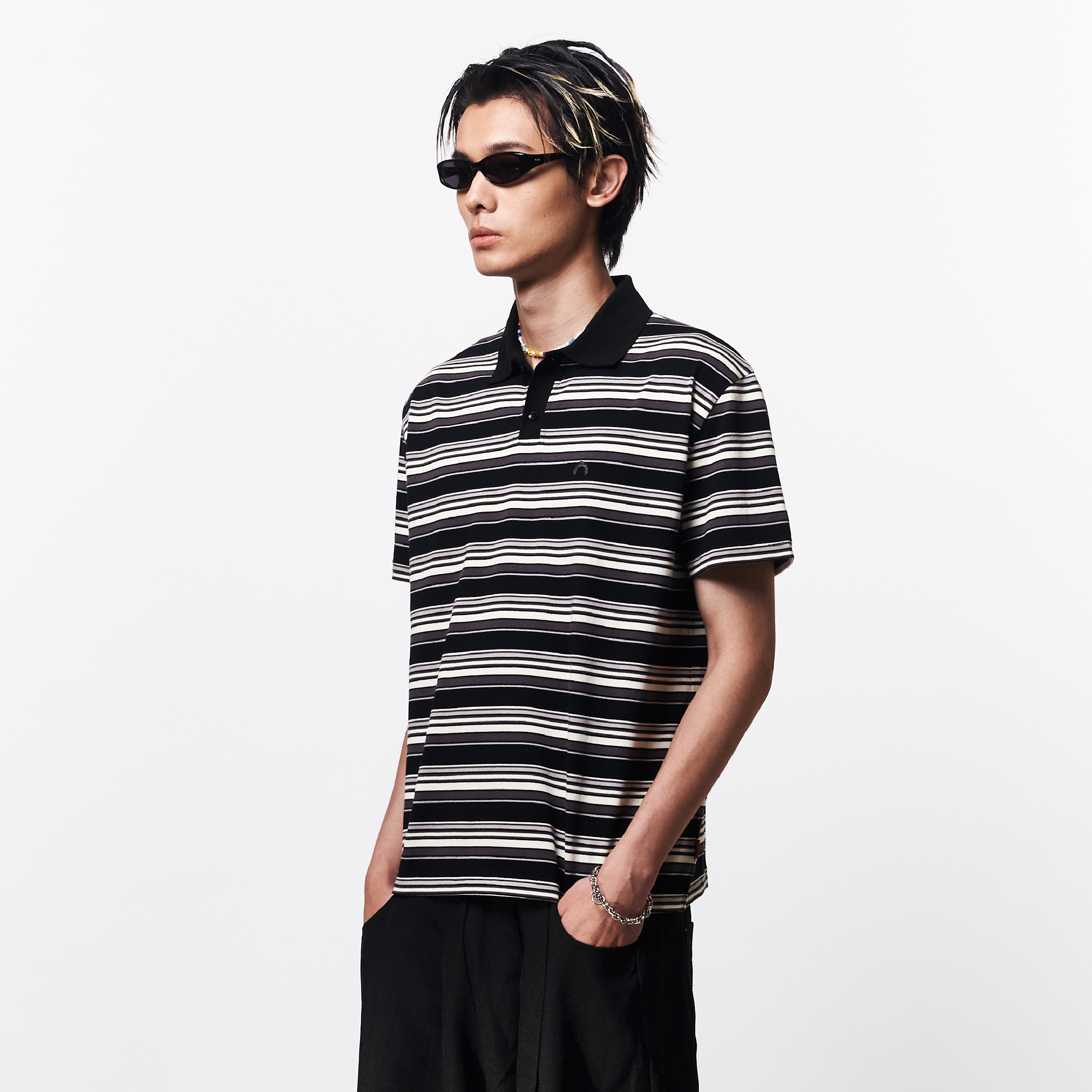 WTNC Striped Polo Shirt [PS001]