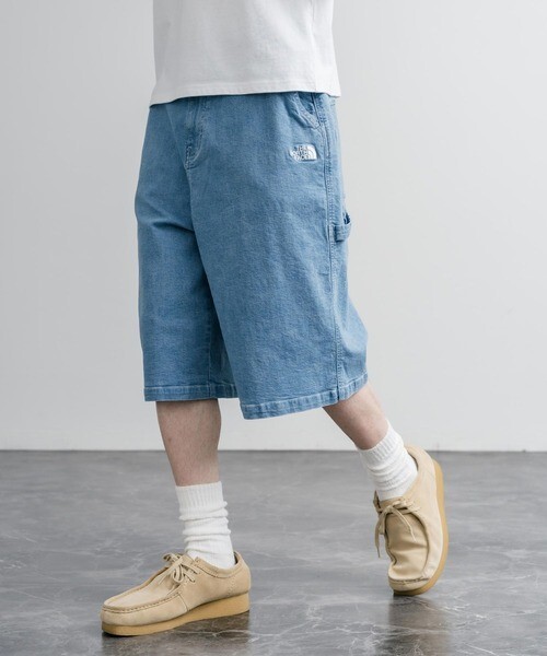 "代購" THE NORTH FACE WHITE LABEL BRIS DENIM SHORTS 牛仔抽繩短褲 NS6NS07