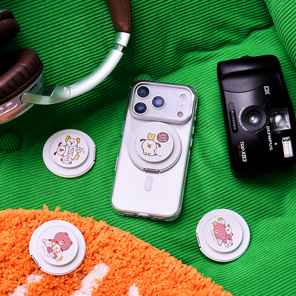 LINE FRIENDS 正版授權鏡面磁吸支架