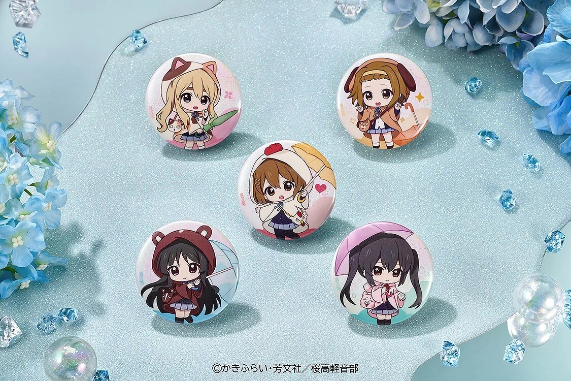 「ACG.GO」「預購」K-ON！輕音部 綿綿雨系列 收藏系列徽章（BOX：全5種）