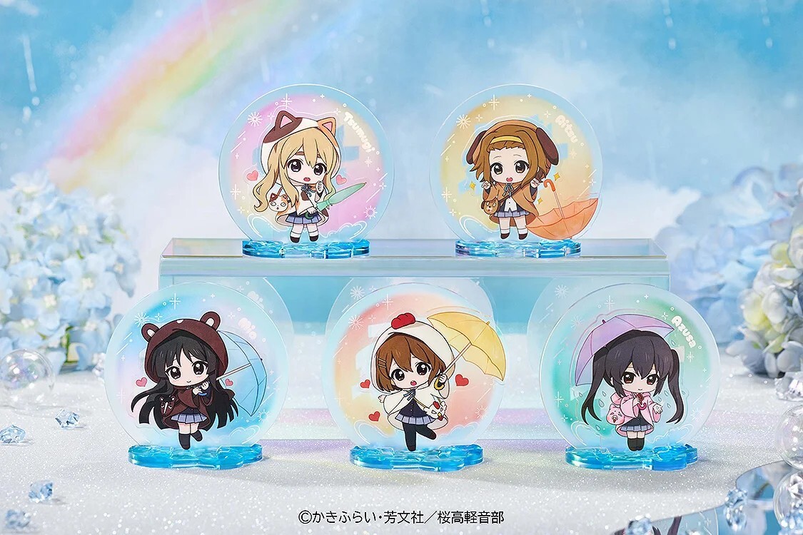 「ACG.GO」「預購」K-ON！輕音部 綿綿雨系列 壓克力立牌 平澤唯／秋山澪／琴吹紬／田井中律／中野梓