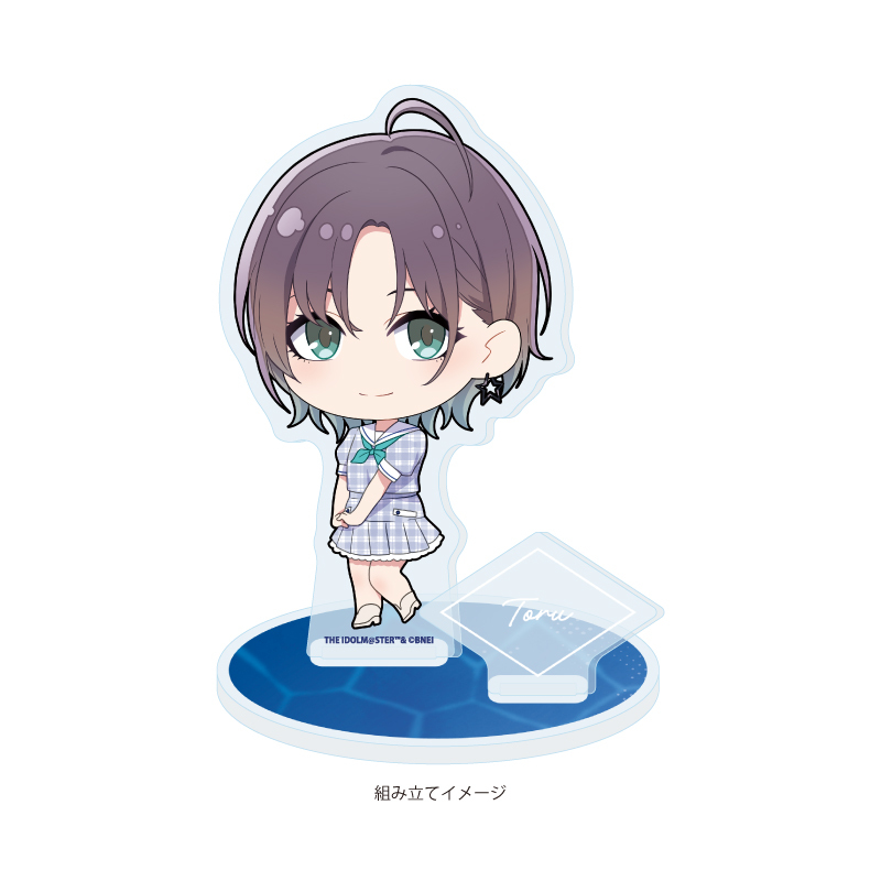 「ACG.GO」「預購」A3《偶像大師 閃耀色彩》壓克力立牌板 01 淺倉透 水手服偶像服裝Ver. (Q版插圖)