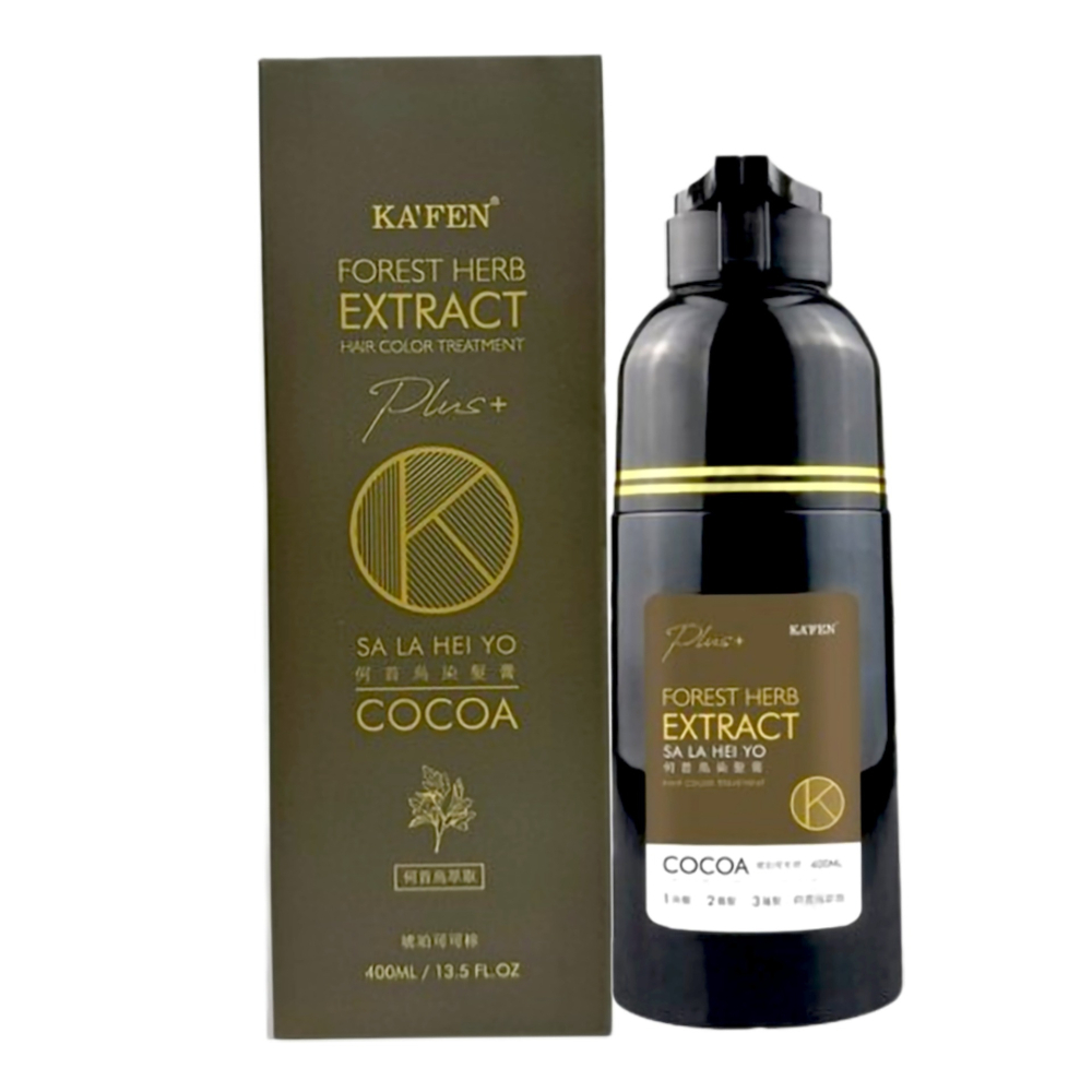 AB260701 - K6 KF何首烏400ml可可棕 EXP:2029.1  送 KF何首烏頭皮隔離 30ml*1件（價值$64）