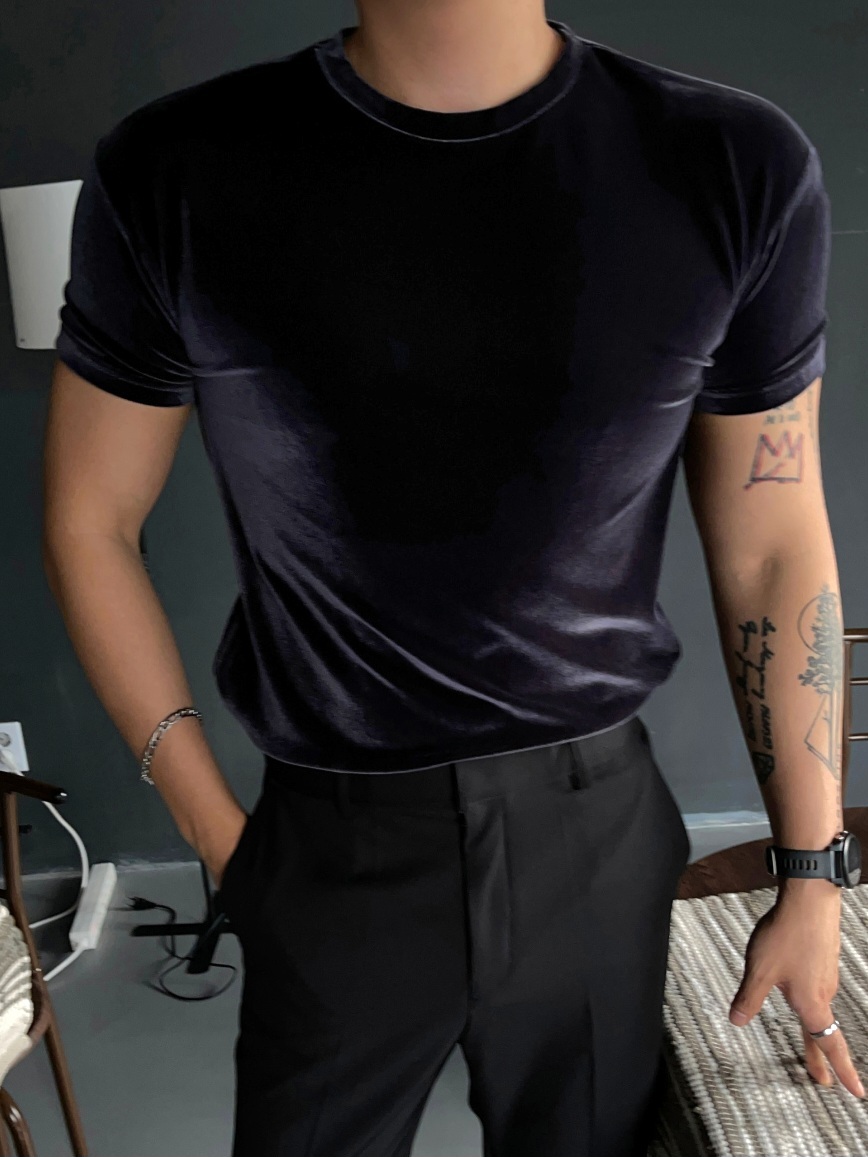 Serene Velvet Short Sleeve T-shirt