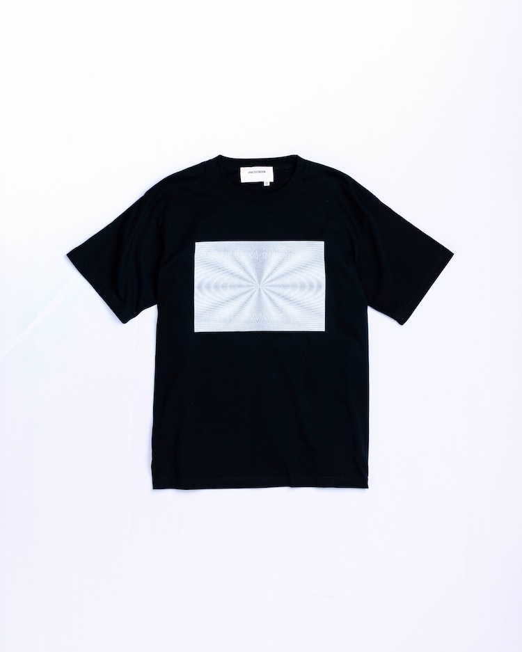 ANACHRONORM - AN443 SONIC FORM S/S T-S - BLACK