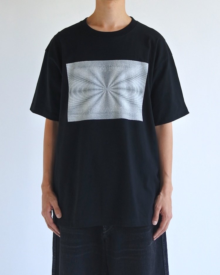 ANACHRONORM - AN443 SONIC FORM S/S T-S - BLACK