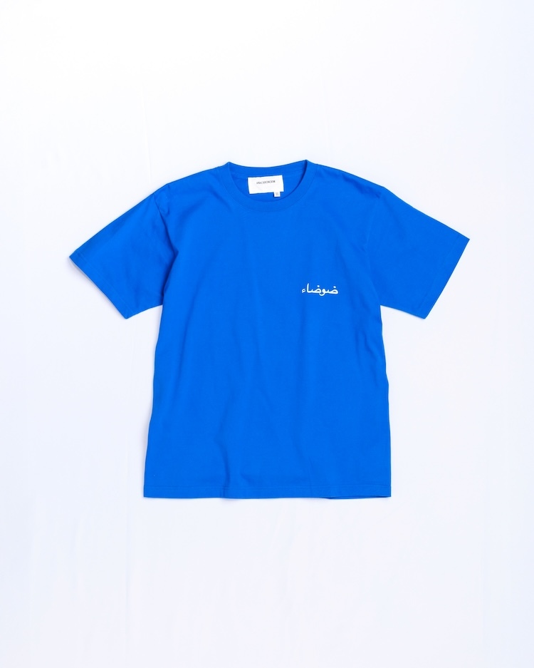 ANACHRONORM - AN442 VORTEX PRINTED S/S T-S - BLUE