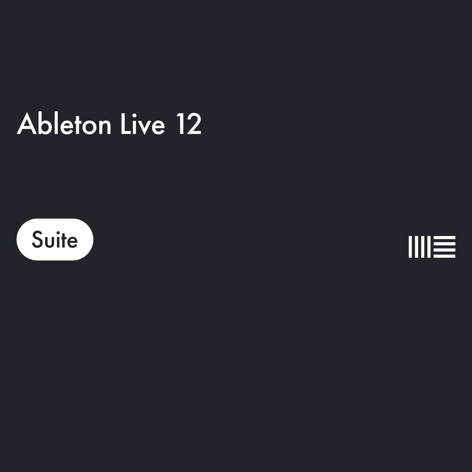Ableton Live 12 Suite｜數位音訊工作站