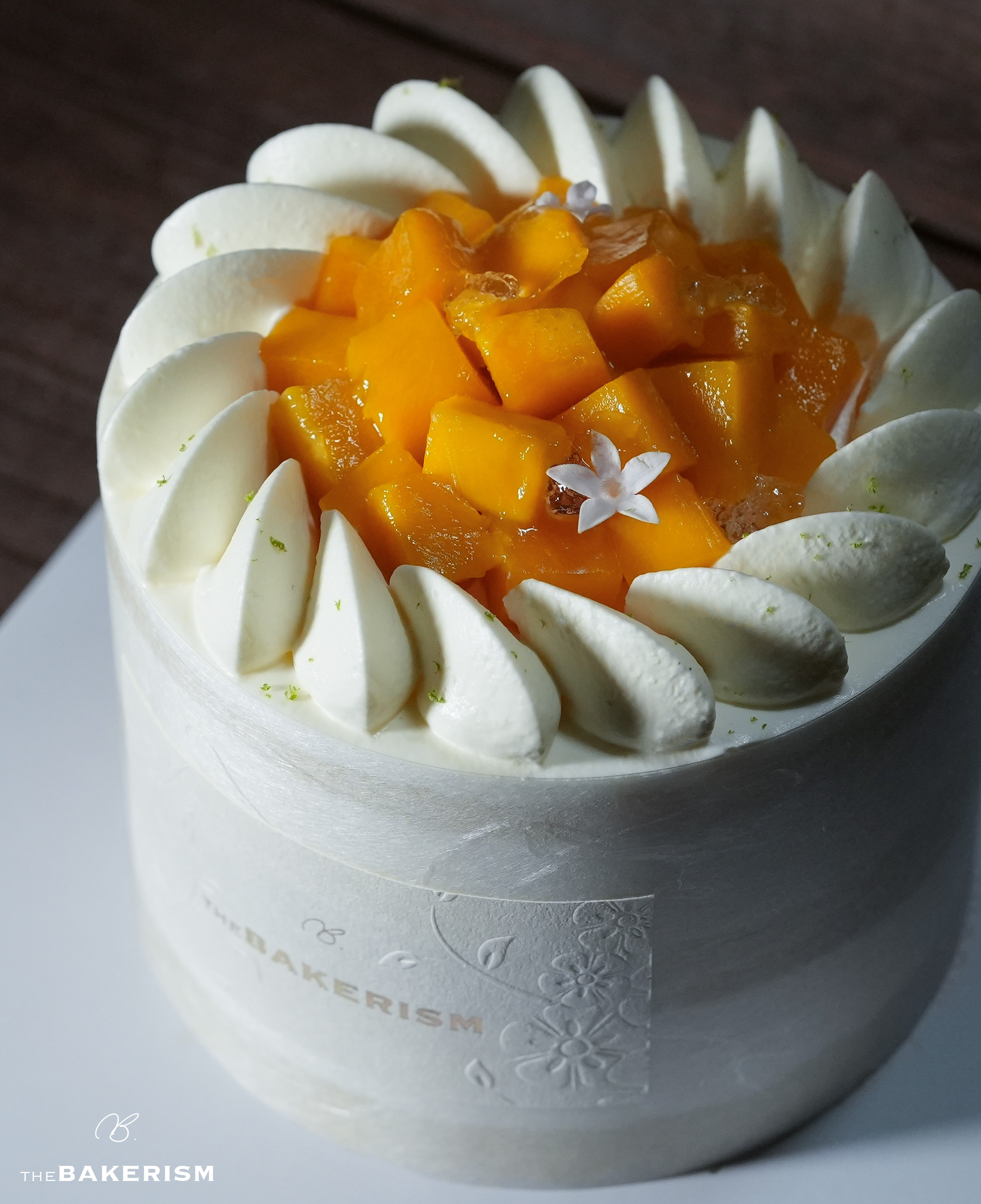 Carabao Mango Naked Cake
