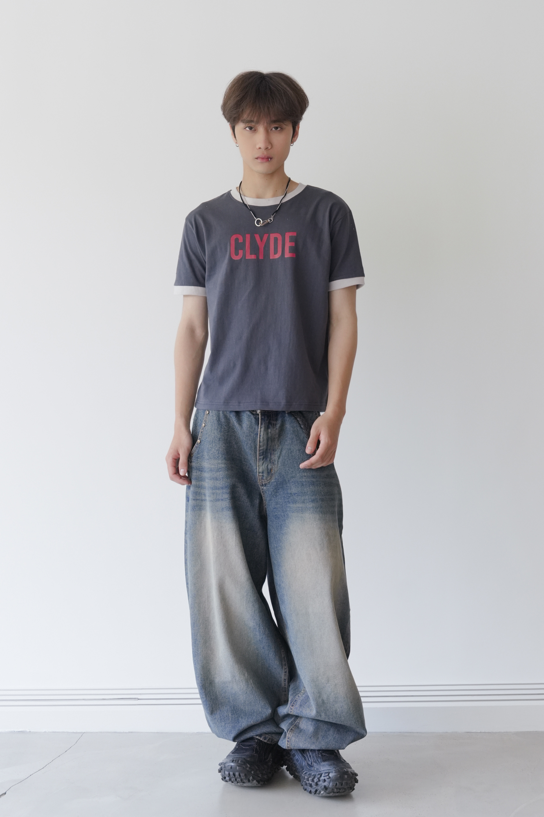 clyde muscle ringer tee #上衣