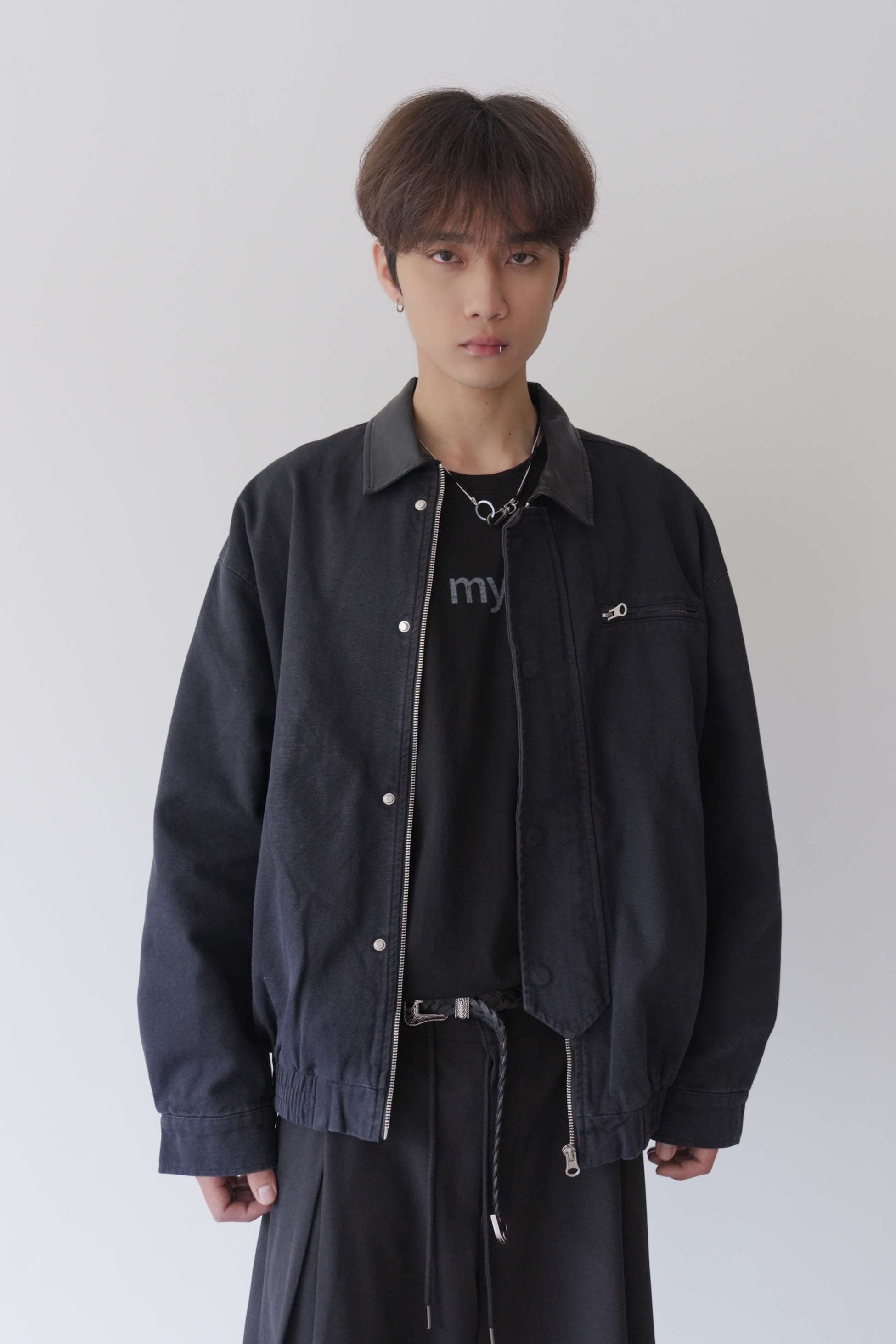 engineer canvas work jacket #外套