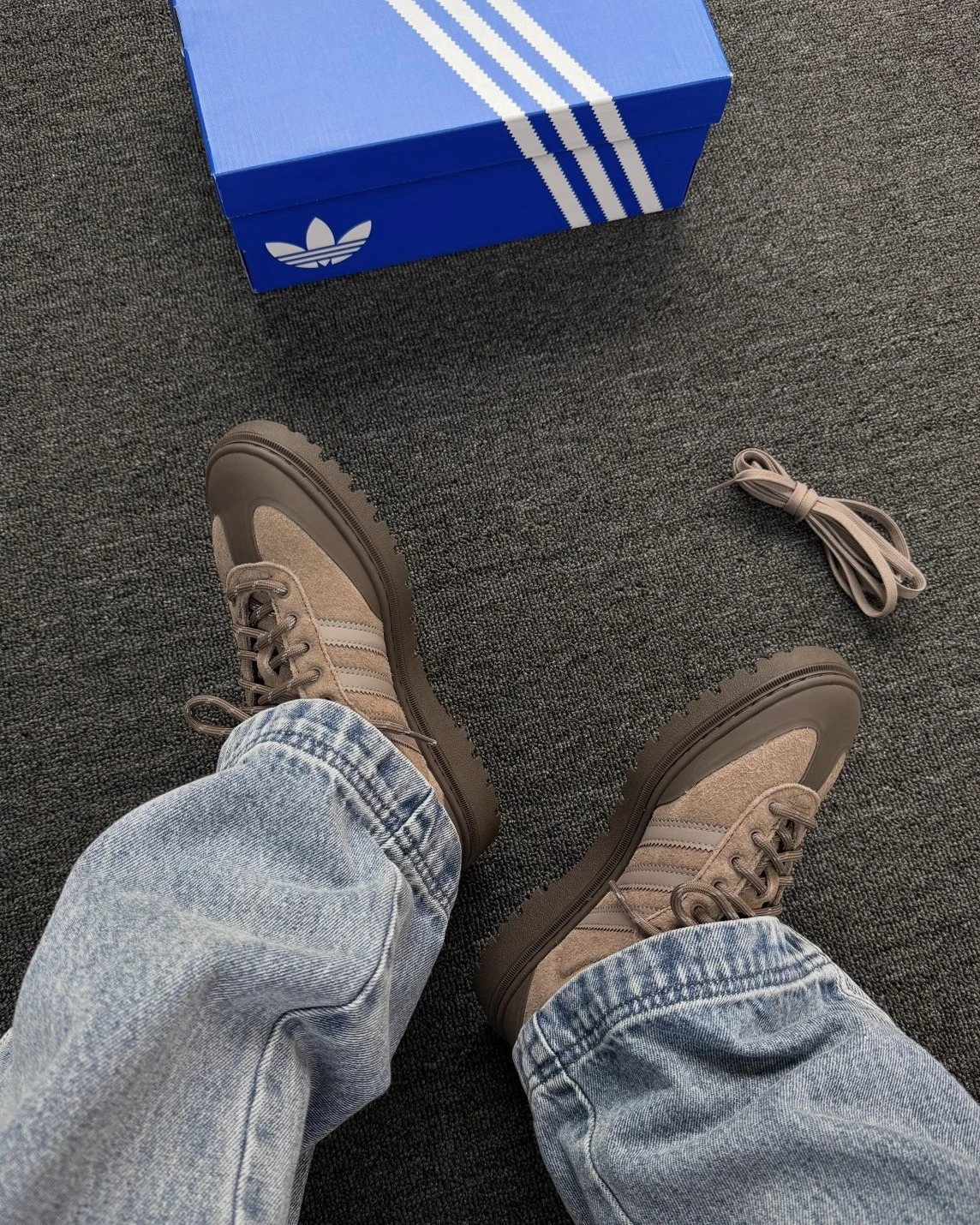 (預訂) Adidas Samba Winterized - Earth Strata Trace Brown