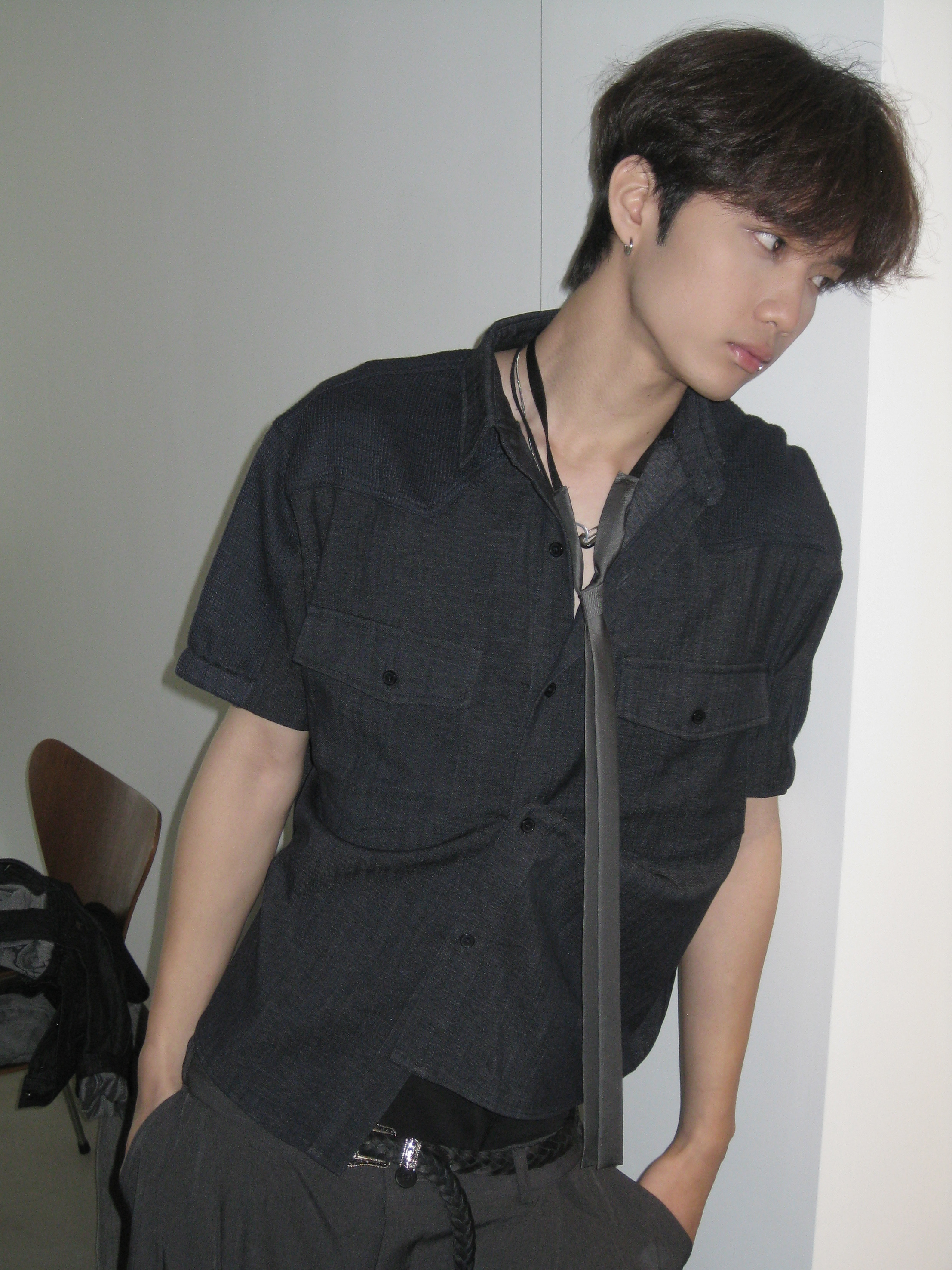 moro western denim shirt #襯衫