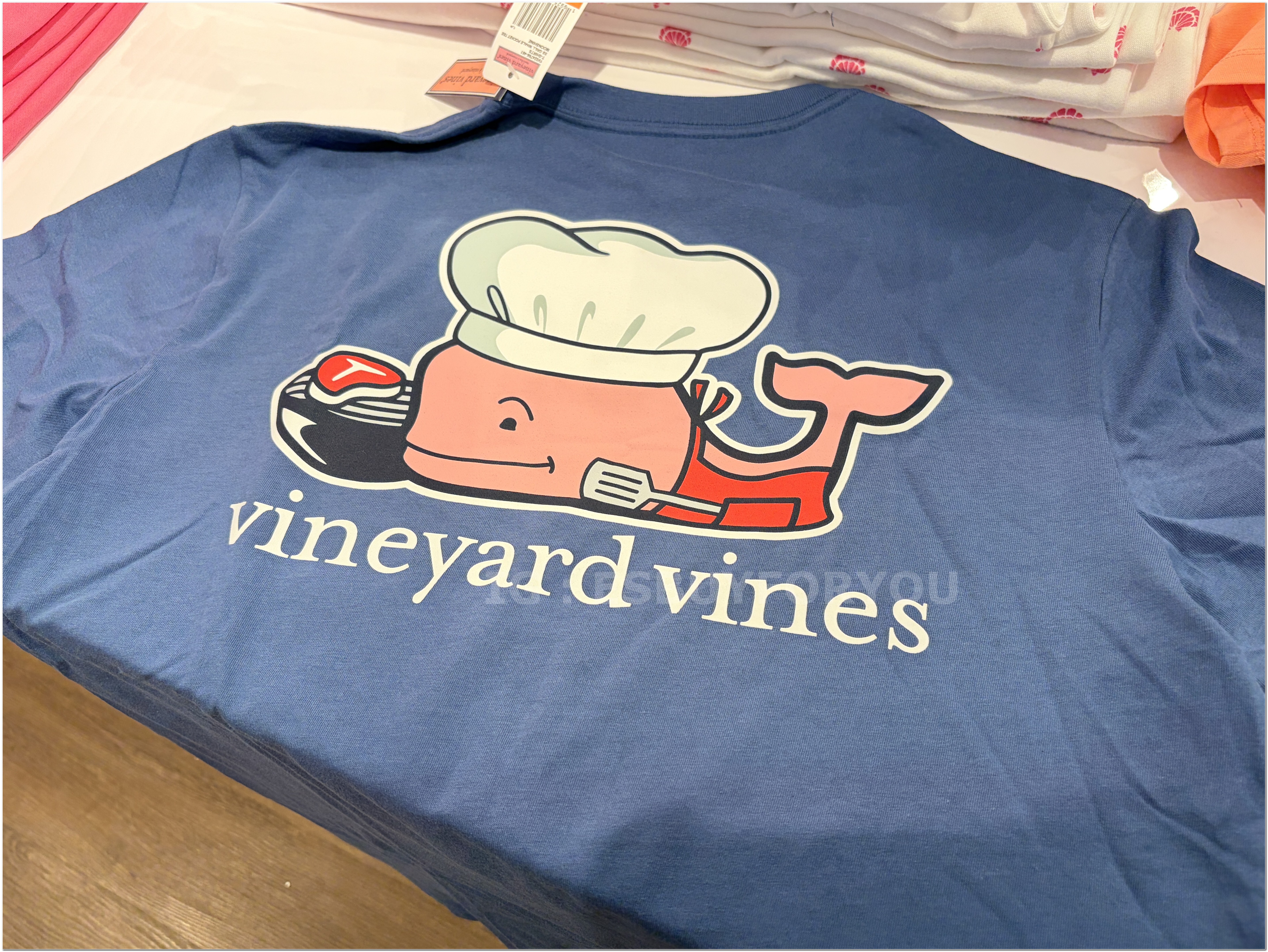 【限時】Vineyard Vines小鯨魚 男款 廚師小鯨魚 短TEE