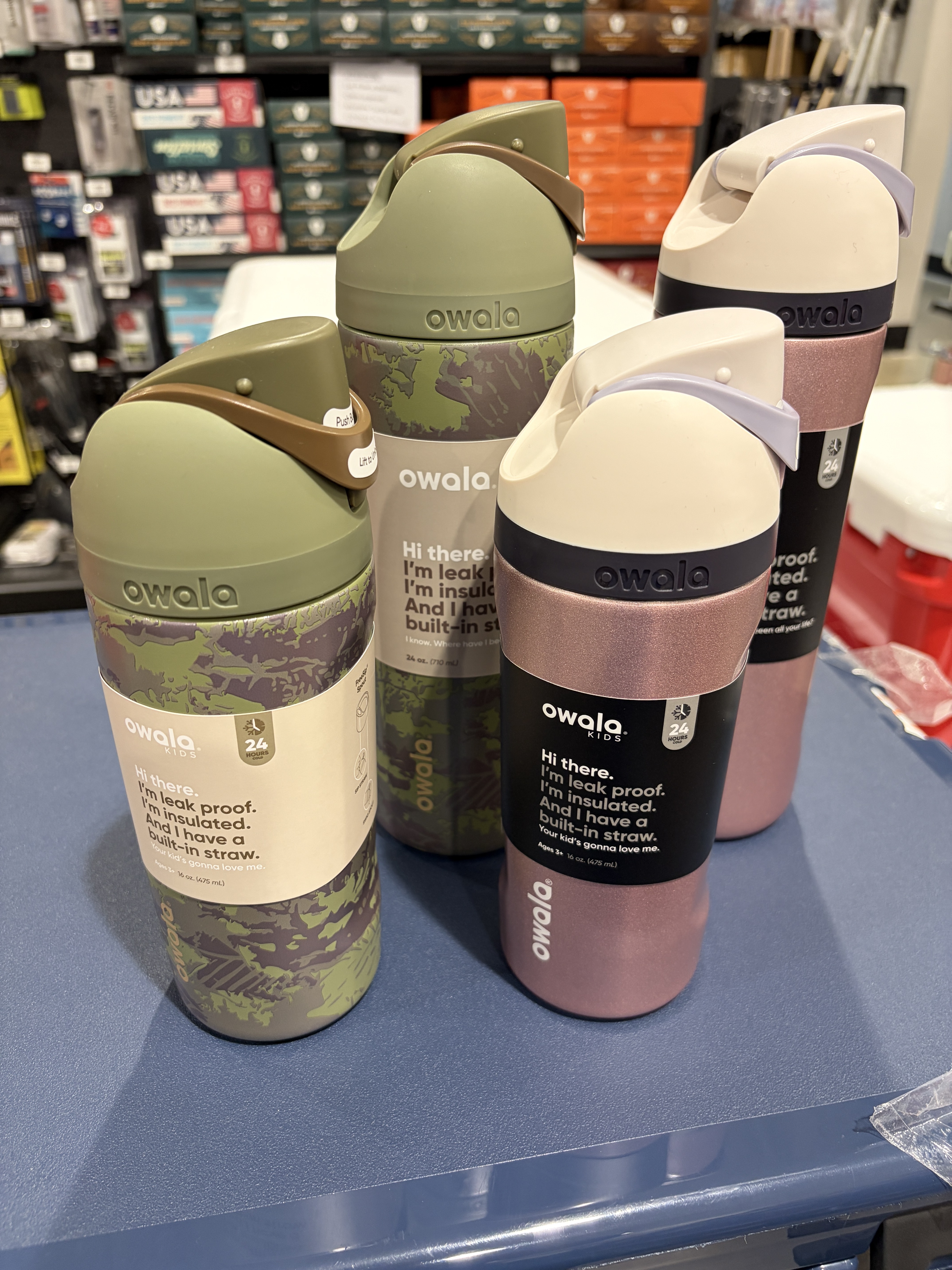 【限時】Owala  不鏽鋼 FreeSip 水壺 (內有吸管) (2種尺寸)