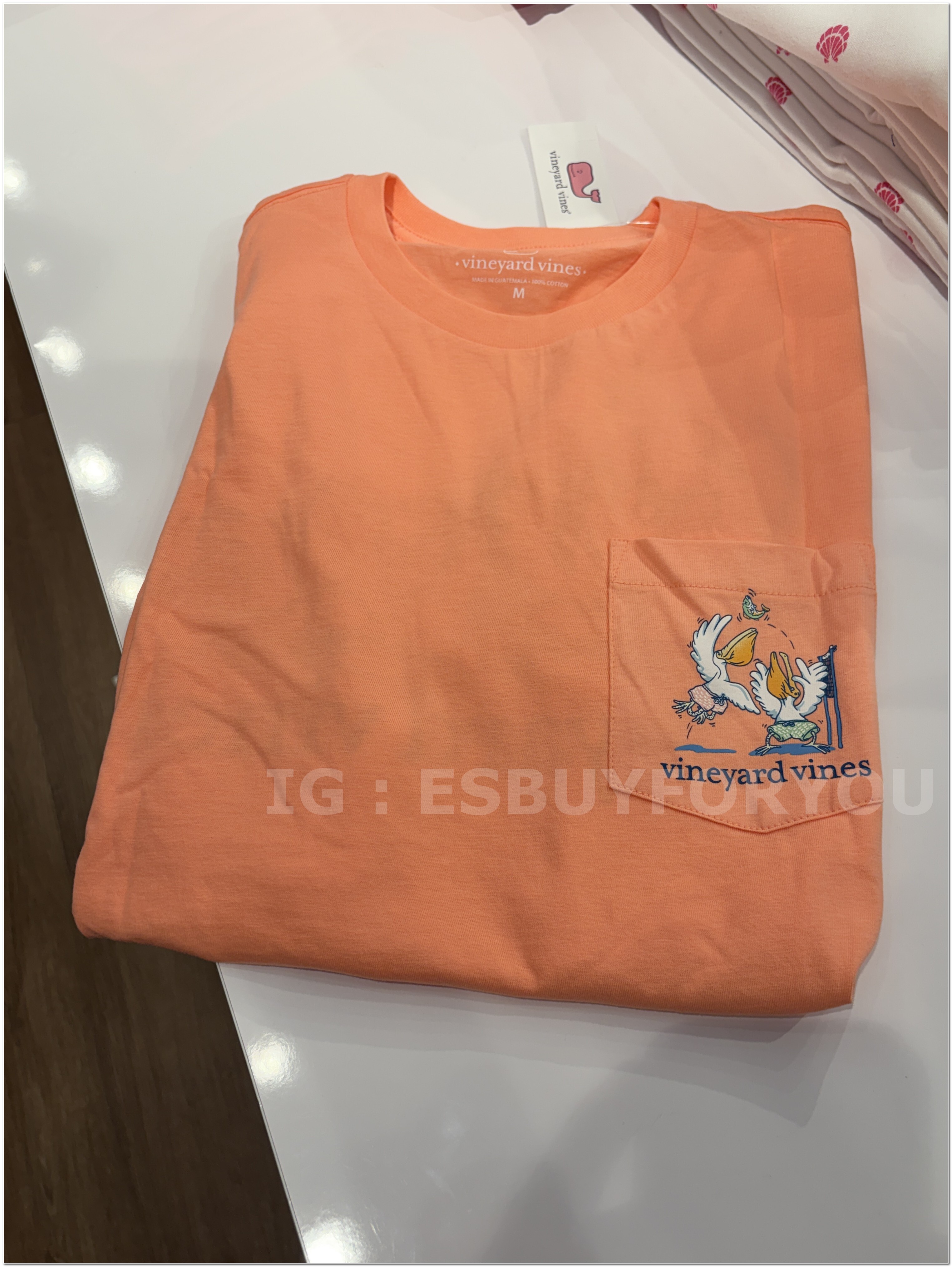 【限時】Vineyard Vines小鯨魚 男款 造型圖案 短TEE
