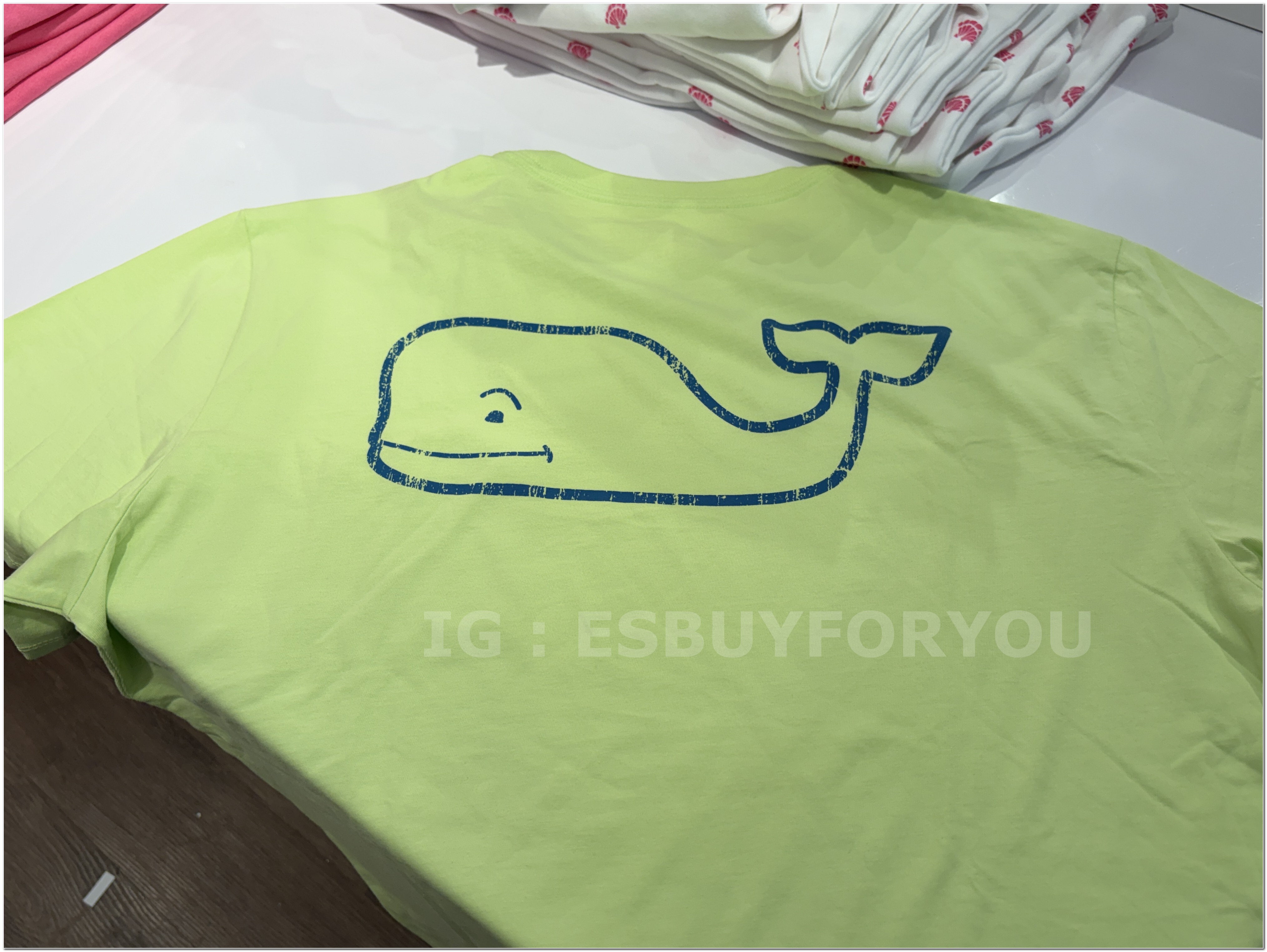 【限時】Vineyard Vines小鯨魚 男款 經典小鯨魚 短TEE