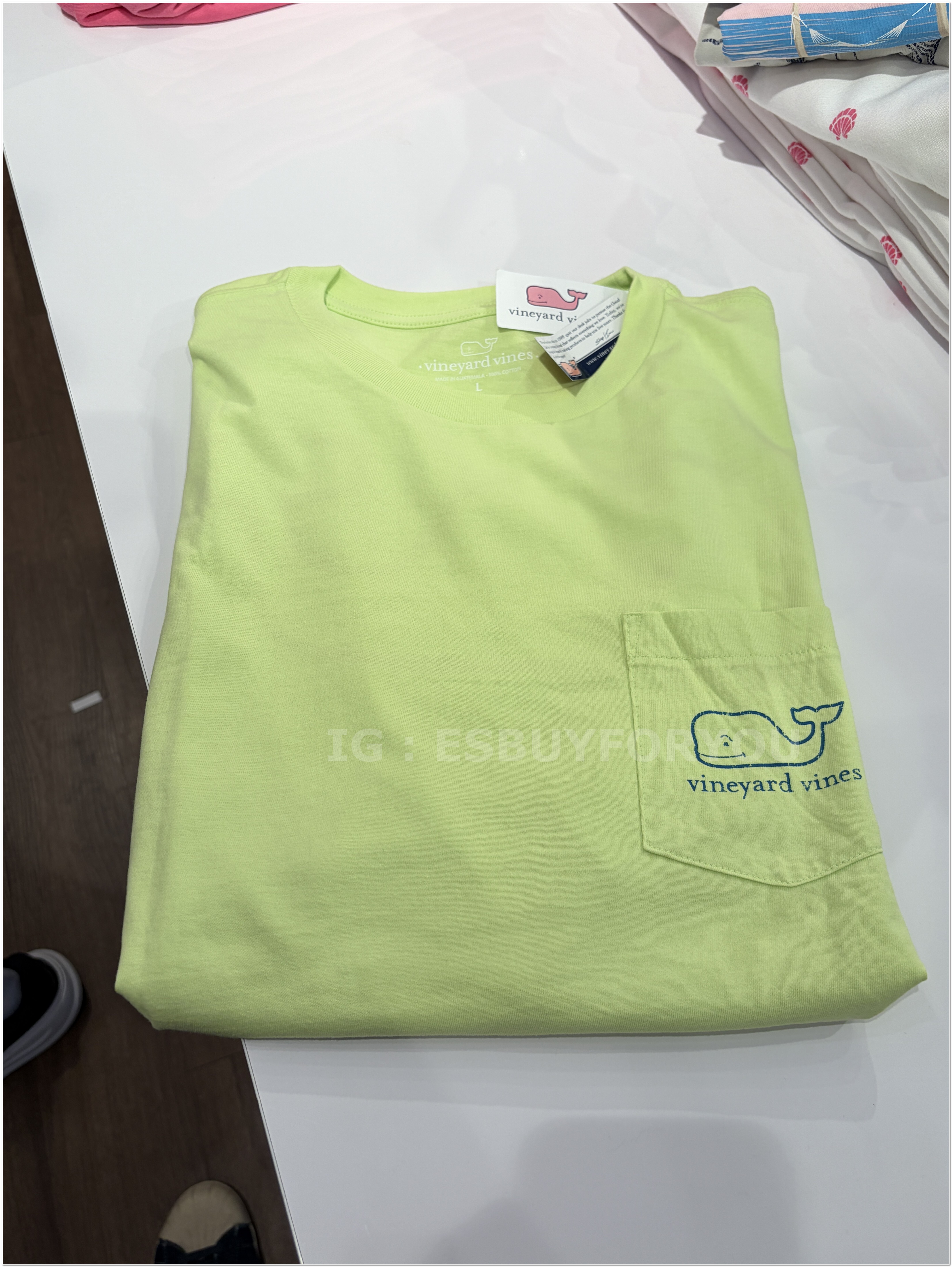 【限時】Vineyard Vines小鯨魚 男款 經典小鯨魚 短TEE