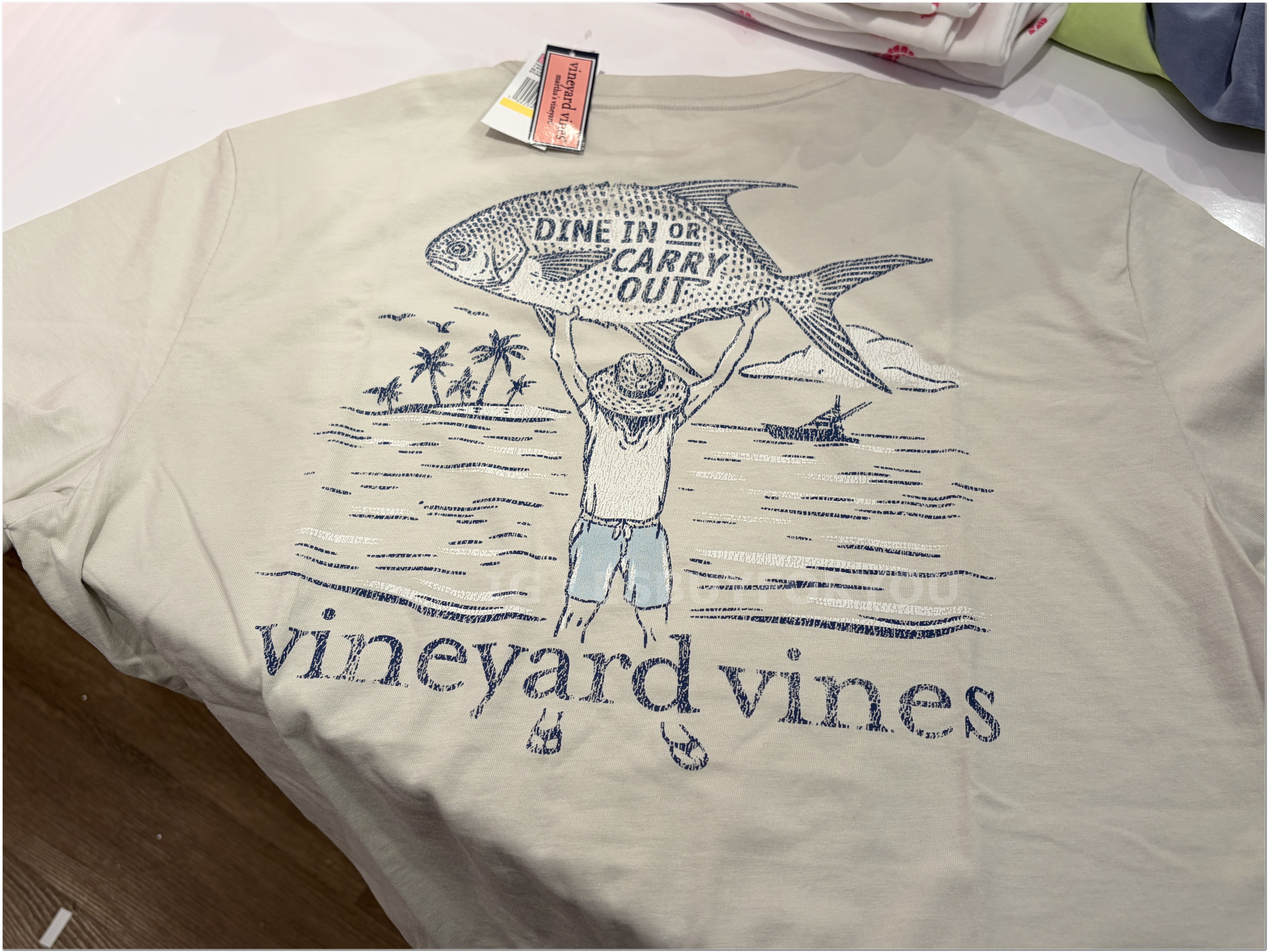 【限時】Vineyard Vines小鯨魚 男款 造型圖案 短TEE