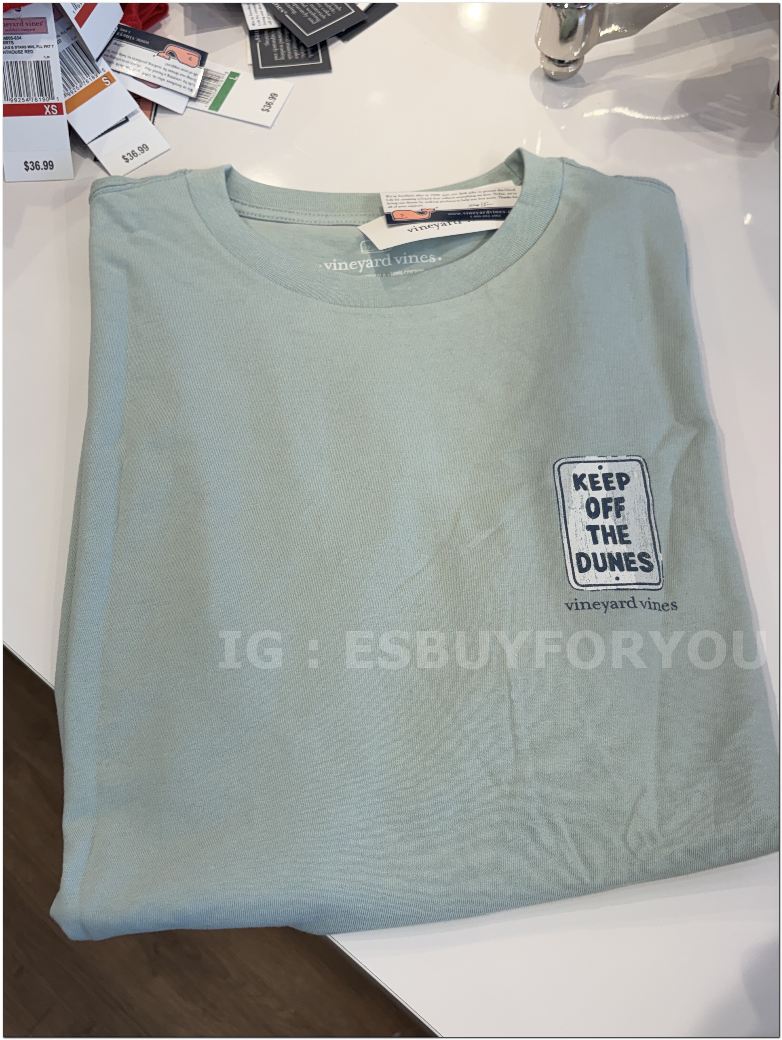 【限時】Vineyard Vines小鯨魚 男款 造型圖案 短TEE
