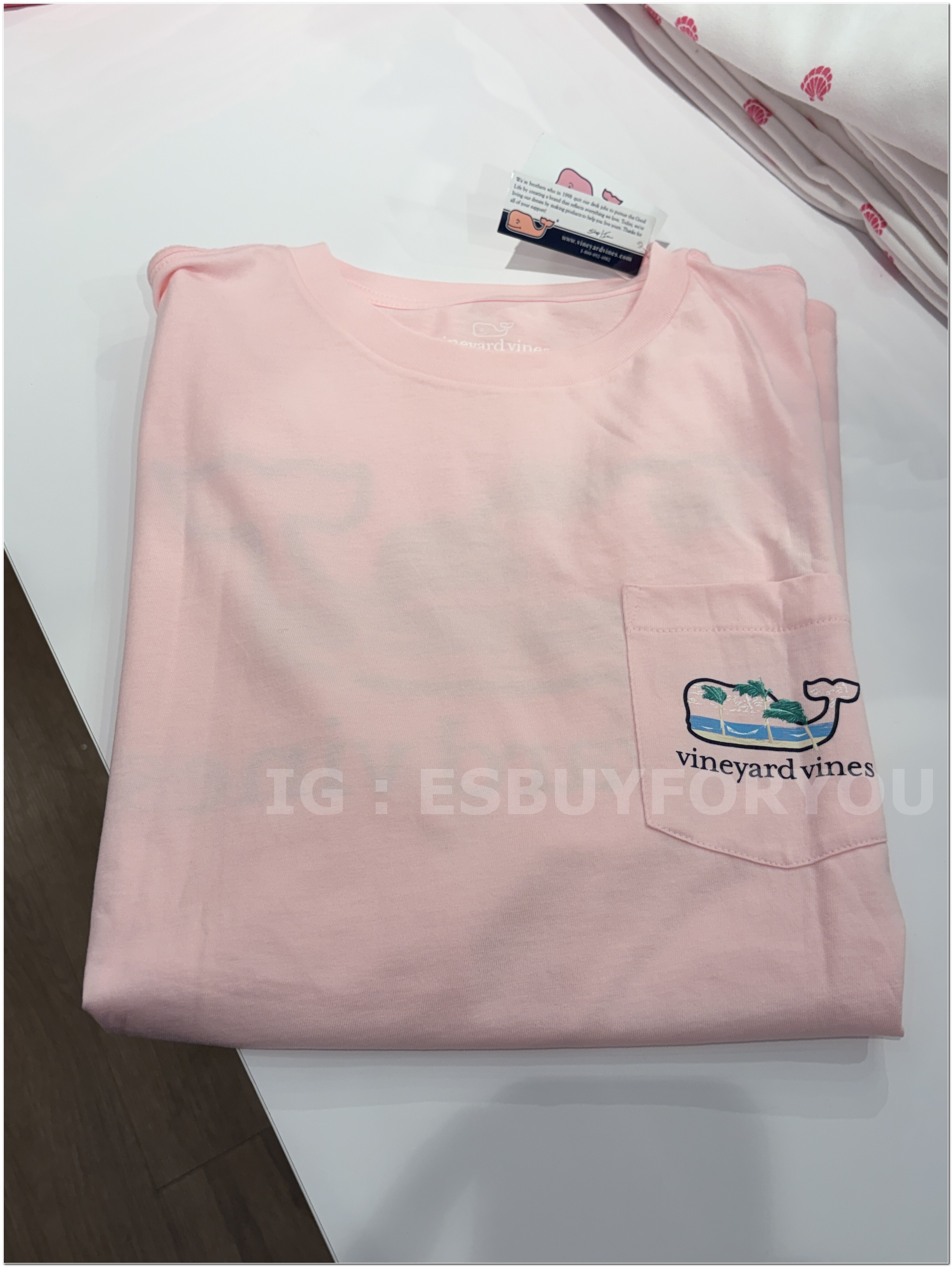 【限時】Vineyard Vines小鯨魚 男大人 夏季圖案 正反圖 短TEE