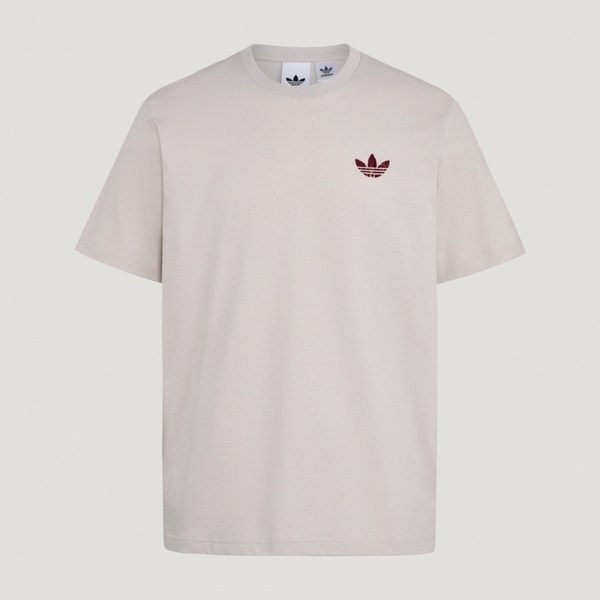 Adidas 愛迪達 Trefoil Tee LE7354 男 T恤 運動上衣 休閒短袖 灰白 亞版 純棉 印花