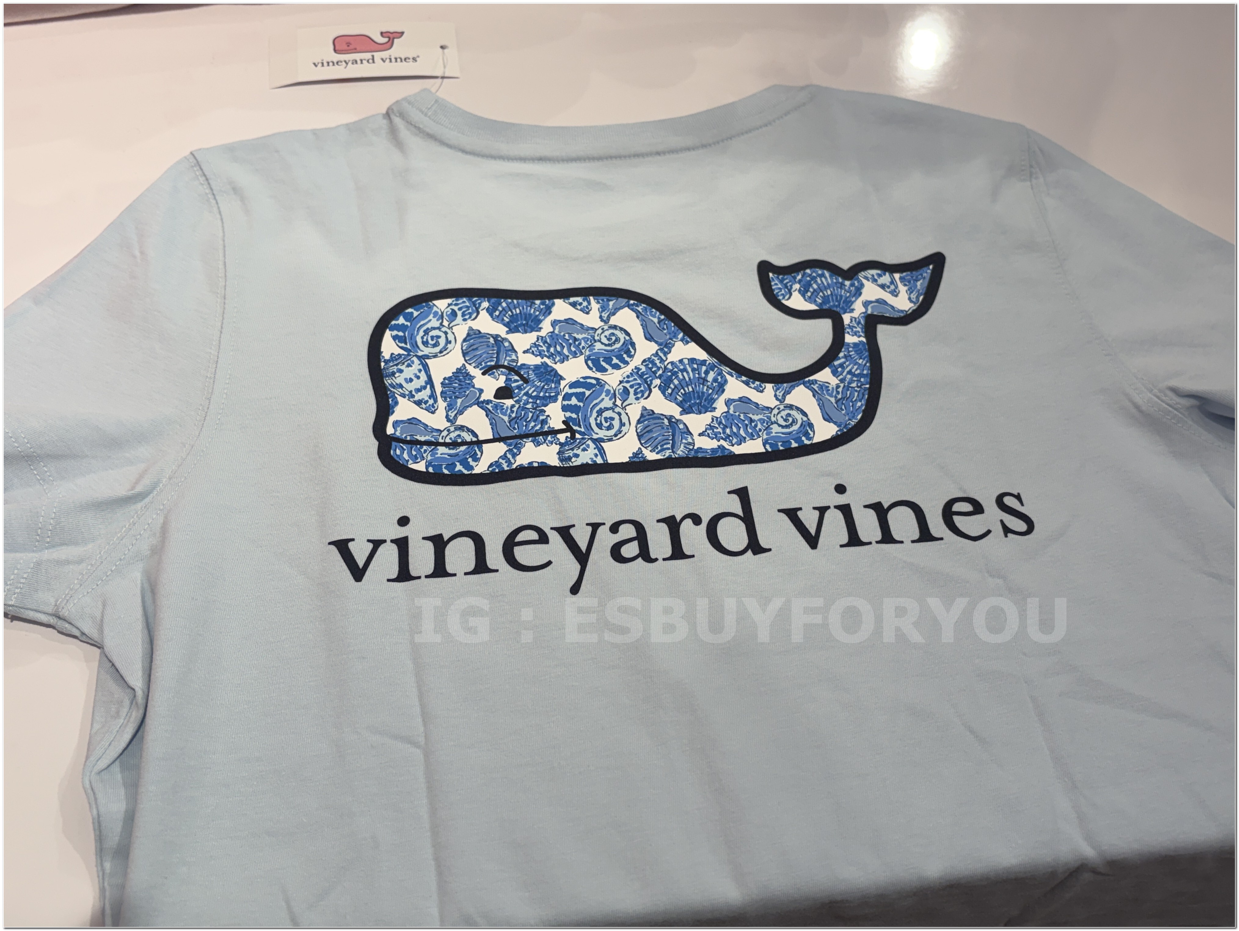 【限時】Vineyard Vines小鯨魚 女大人 造型小鯨魚 短TEE