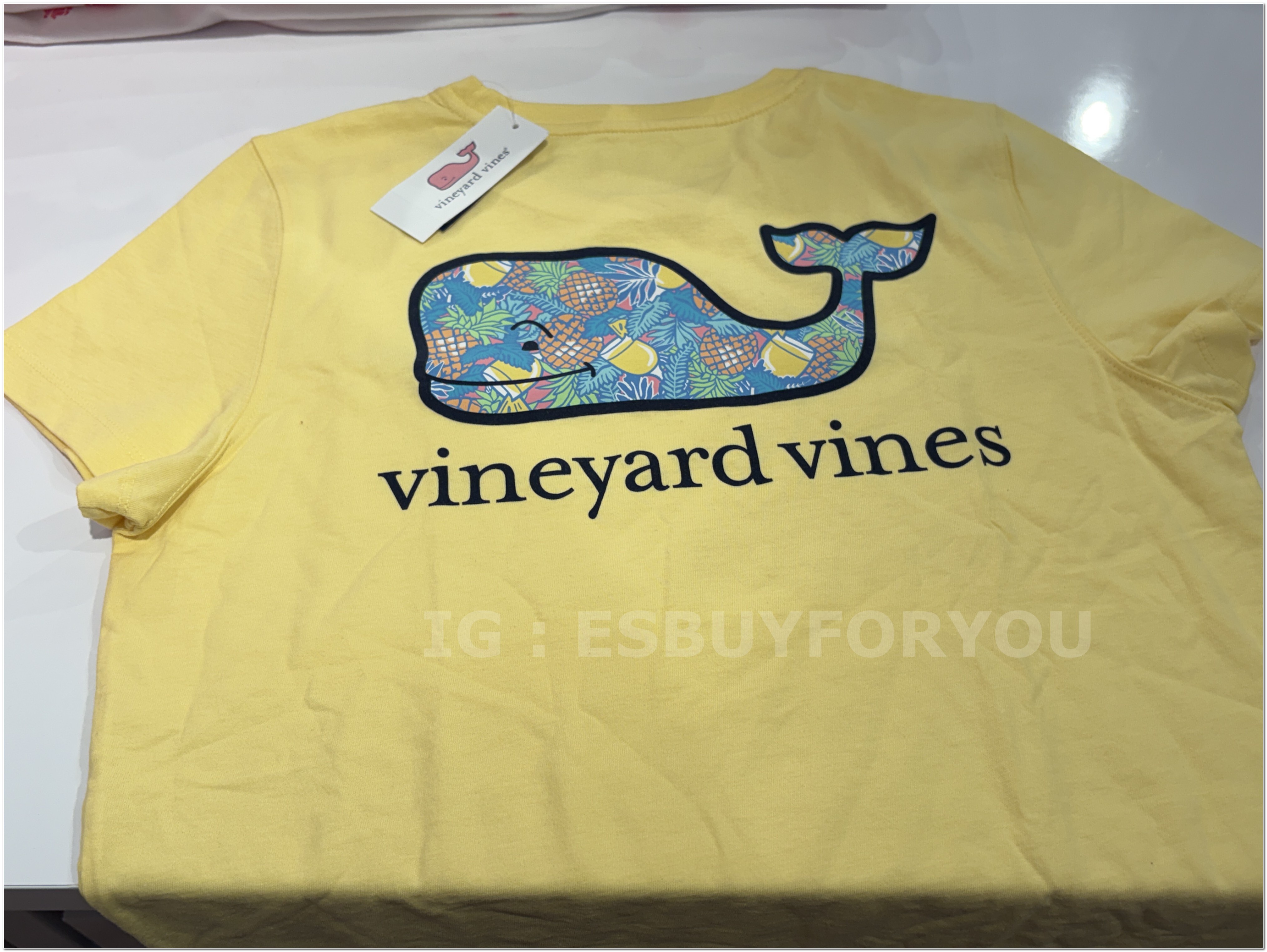【限時】Vineyard Vines小鯨魚 女大人 造型小鯨魚 短TEE