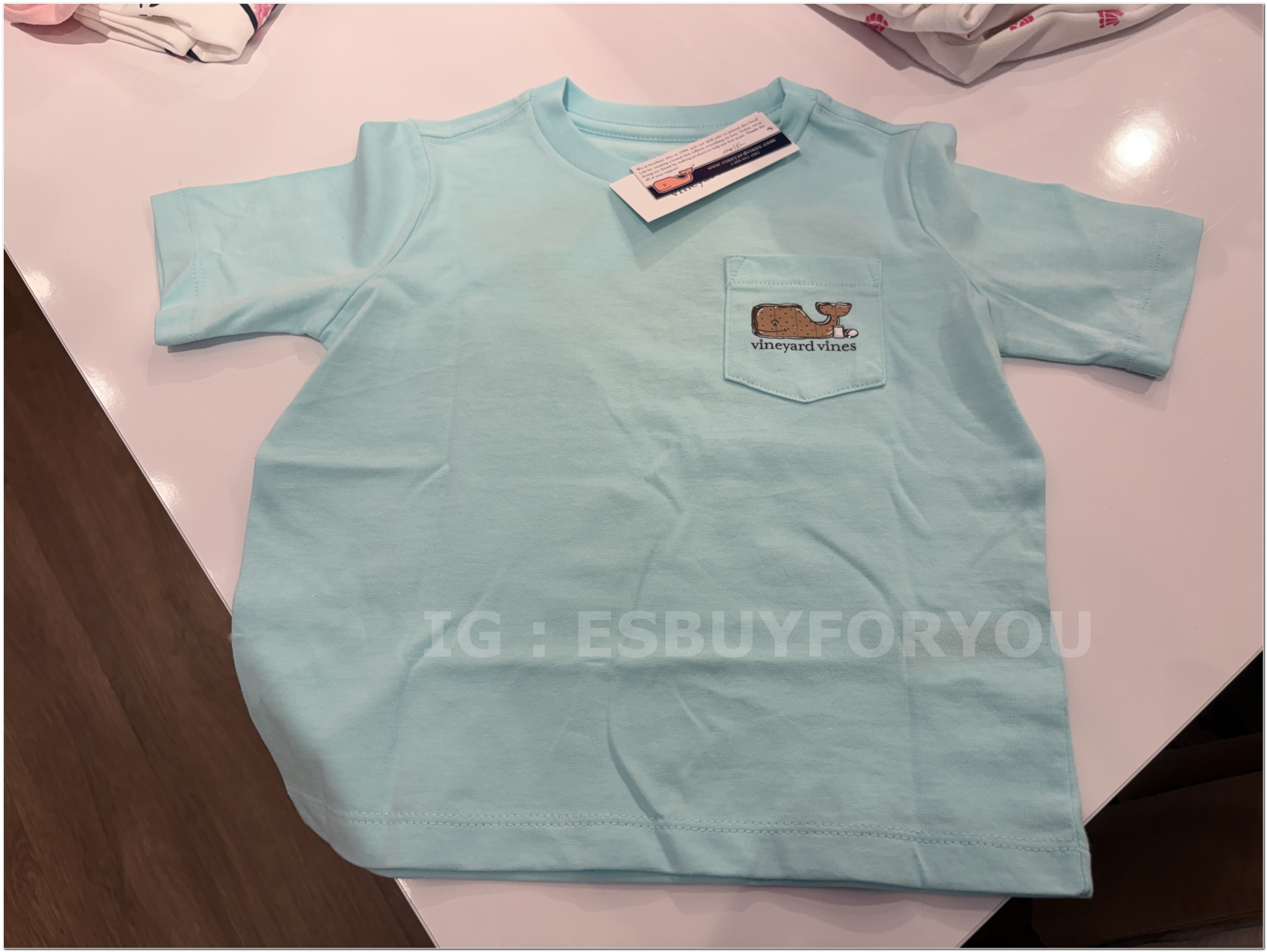 【限時】Vineyard Vines小鯨魚 女童裝 造型小鯨魚 短TEE