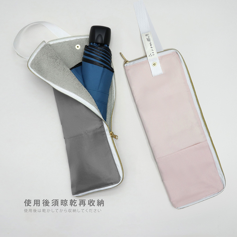 使用後需晾乾再收納