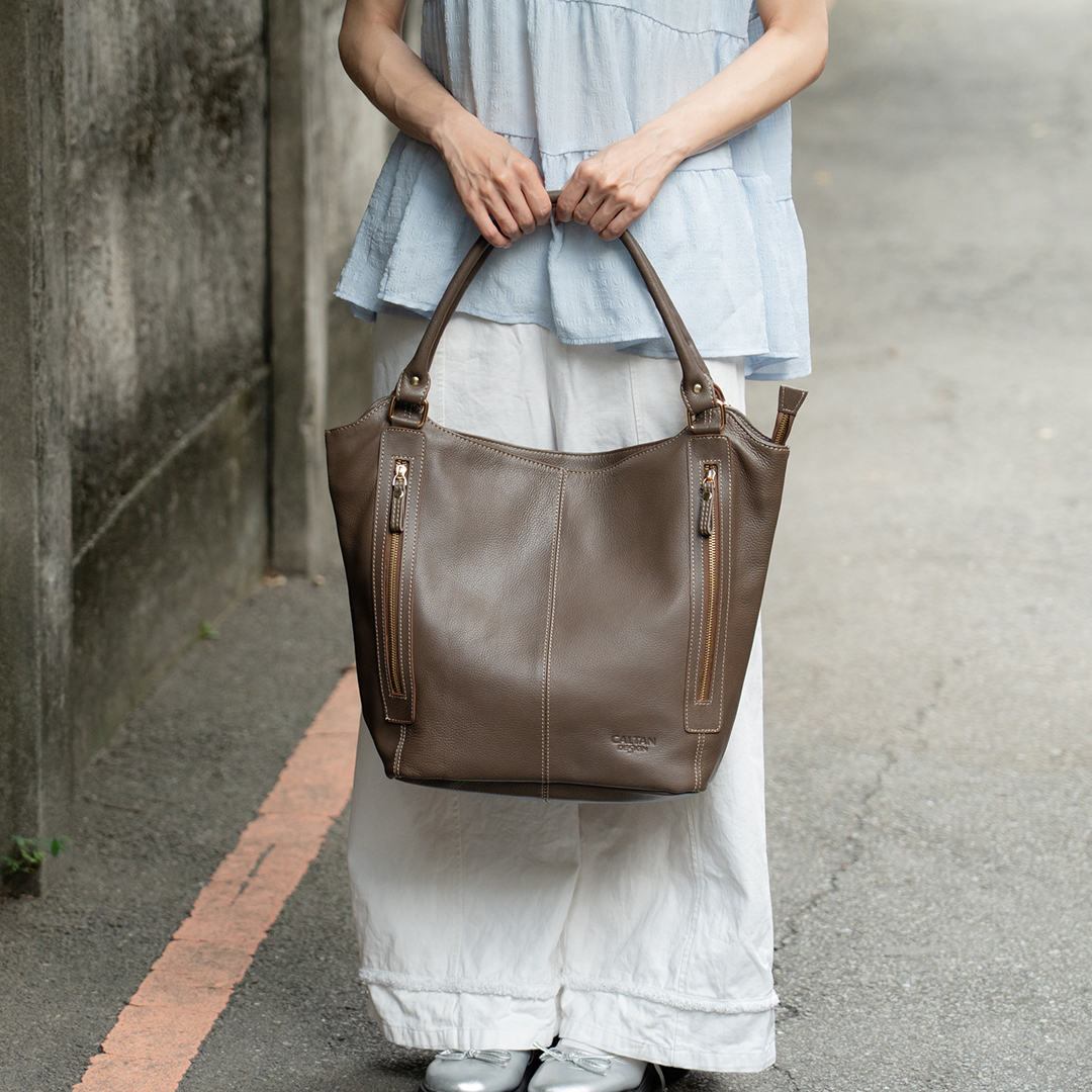 Everyday Tote 真皮大容量托特包- 兩色(5575)