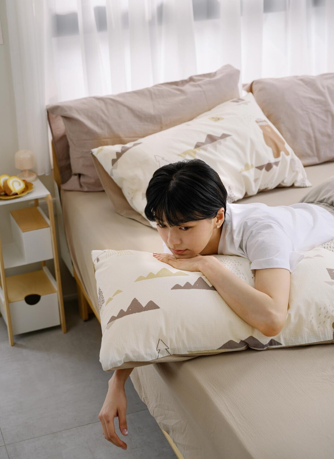 印花樂床包(含枕套)/翔仔居家聯名/玩伴日常