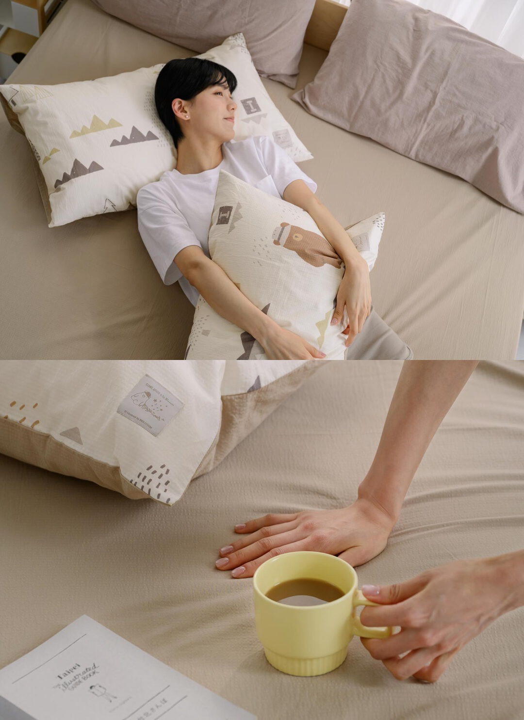 印花樂床包(含枕套)/翔仔居家聯名/玩伴日常