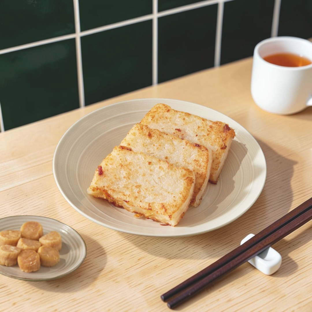 【心港點】干貝蘿蔔糕