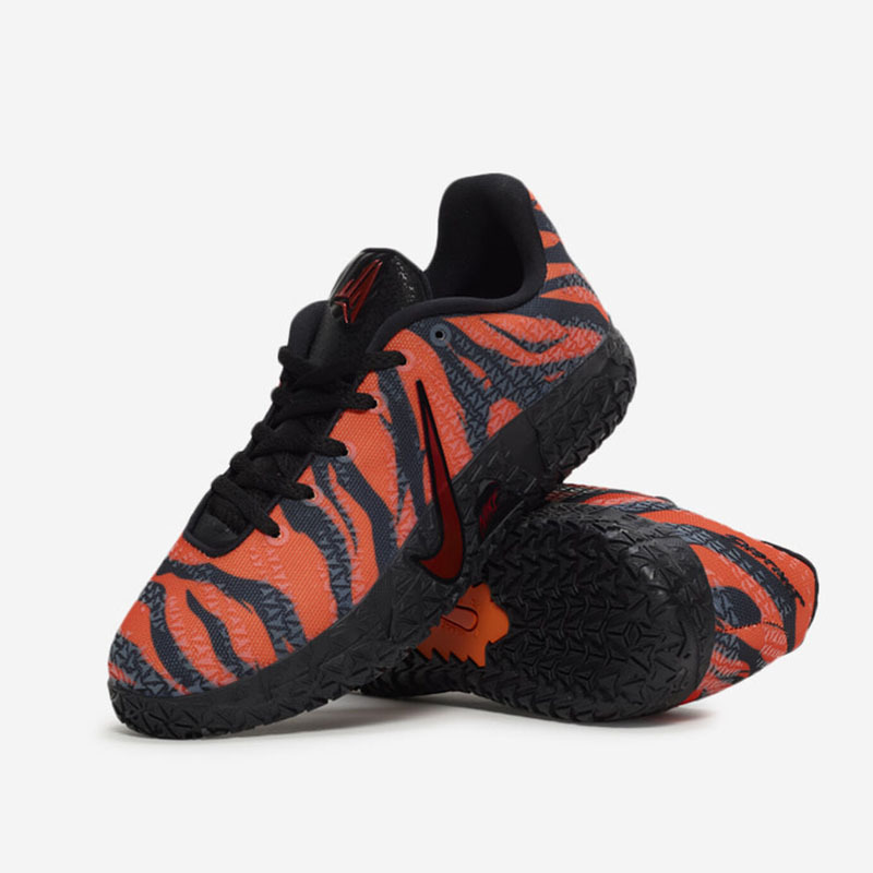 〈海外連線預購〉大童鞋 女鞋 NIKE JA 3 GS 'Animal Pack' 虎紋 莫蘭特 回彈 實戰 緩震 籃球鞋【IV2622-800】