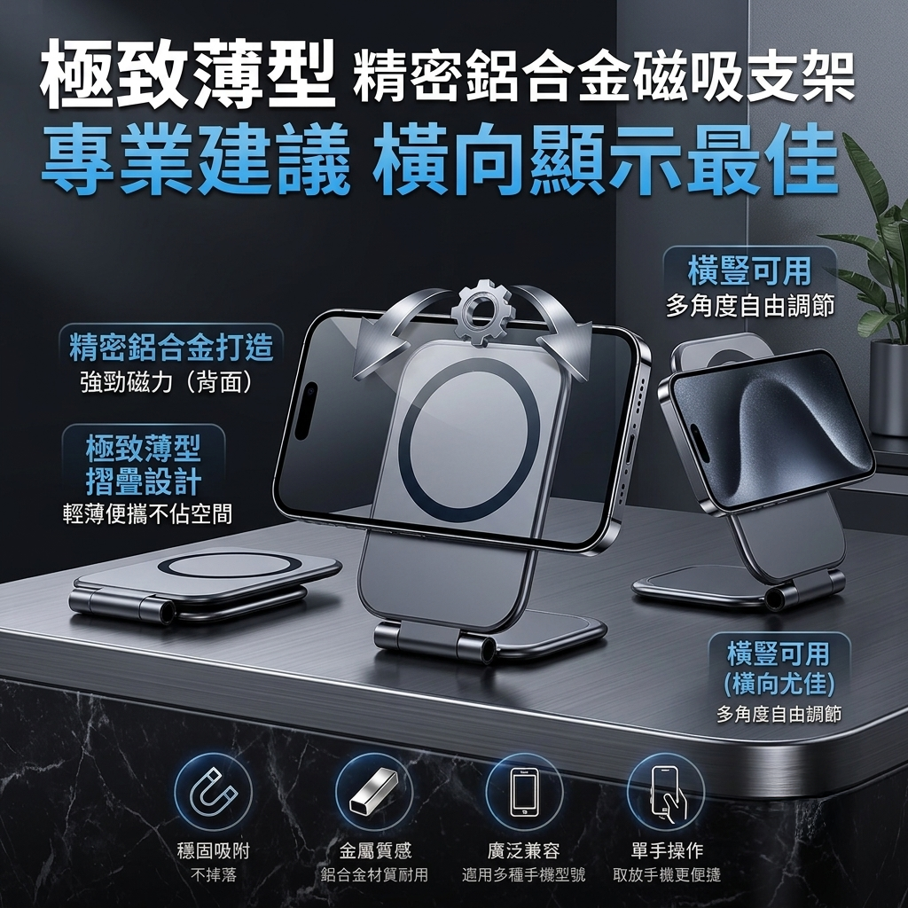 草屯院|鋁合金摺疊魔術支架