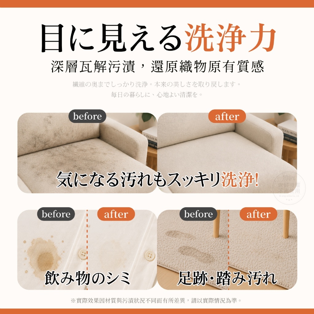 WSBB12080  ヨウジソファソ® 橘油冷壓沙發織物潔淨噴霧 250ml（現貨）