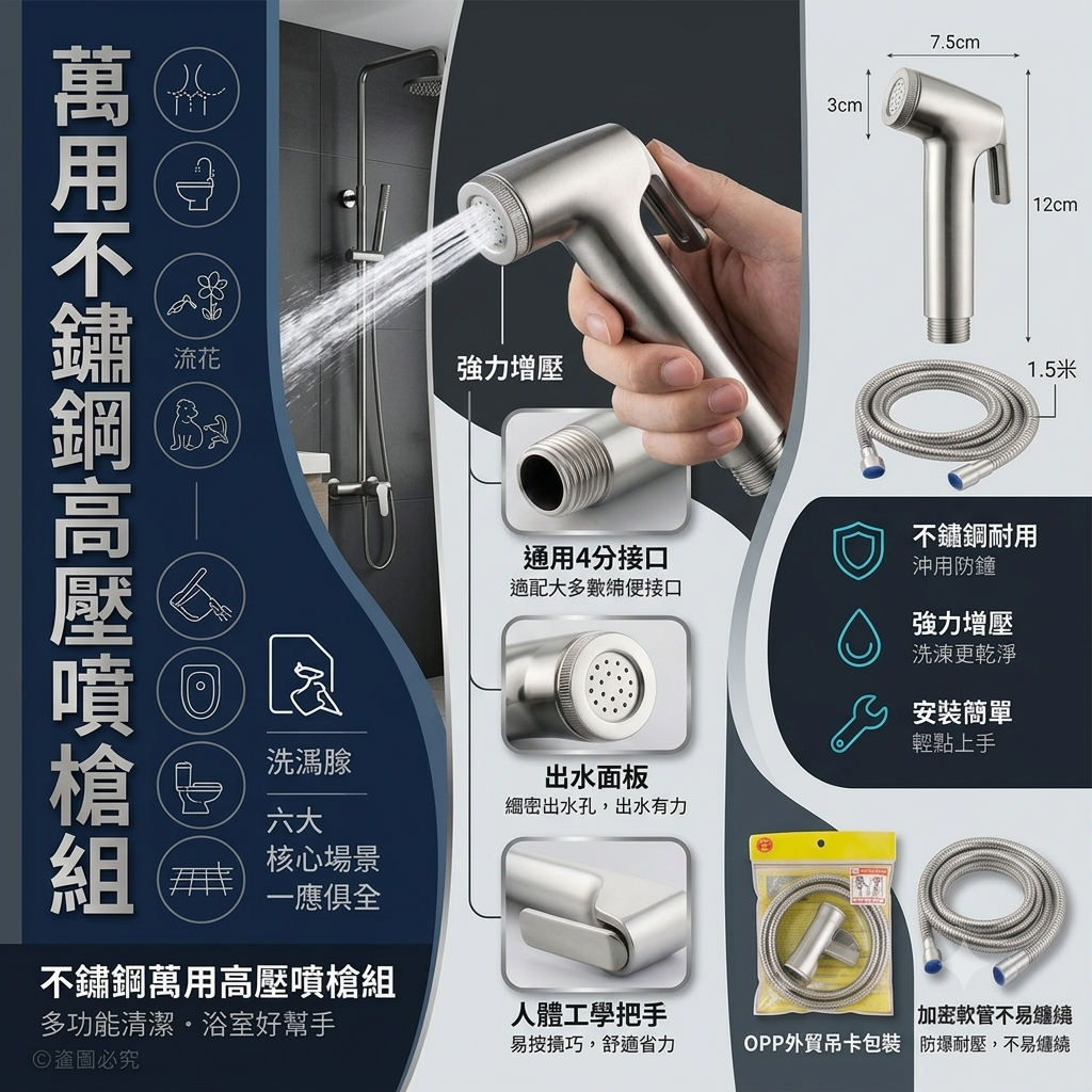 草屯院|萬用龍頭噴槍組