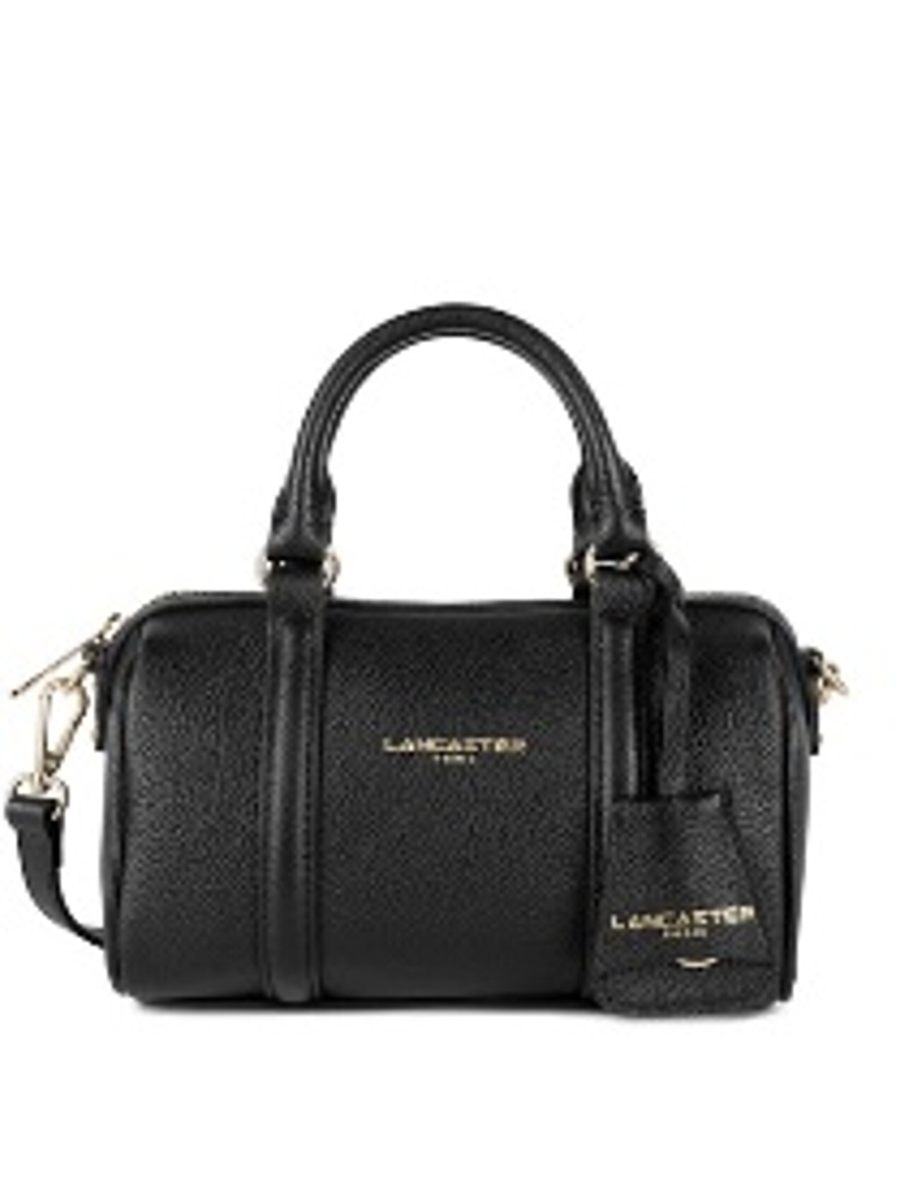 0702LC21-LANCASTER-HANDBAG-Milano 深黑 DARK BLACK／淺灰 LIGHT GREY／深米 DARK BEIGE／淺白 LIGHT WHITE (A21)