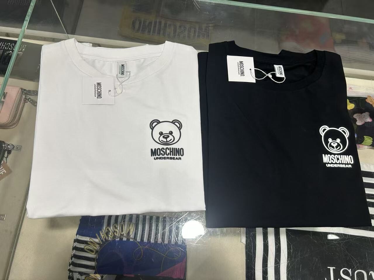 LYS02007 MOSCHINO 小熊 Logo短袖Tee男款