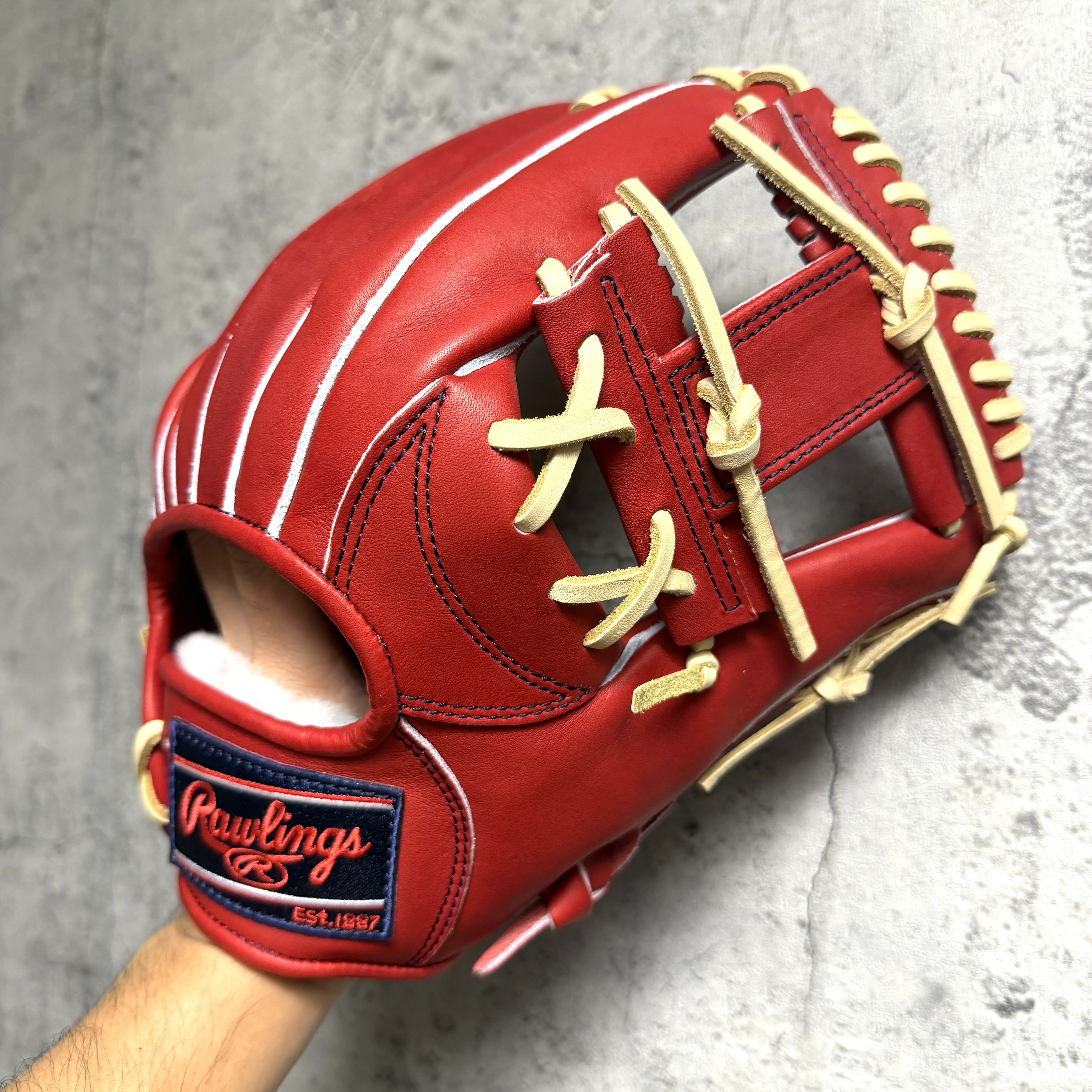 約11.75吋 Rawlings 硬式 内野手 頂級PP小牛皮系列 GH6PR935FS